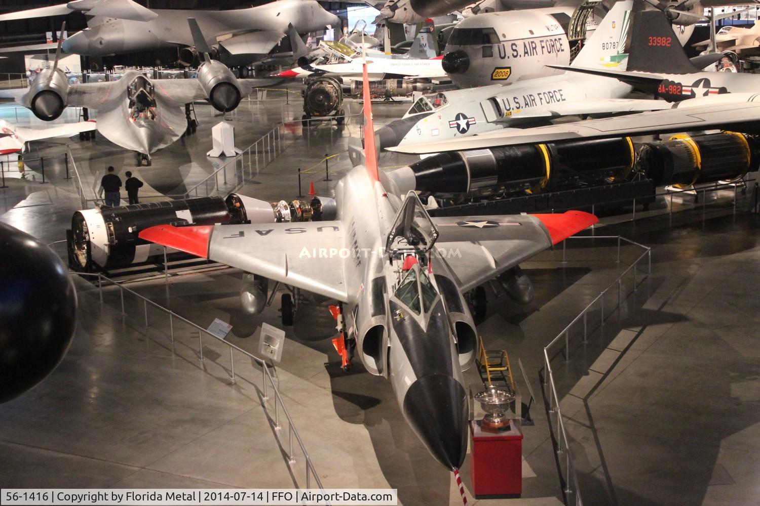 56-1416, 1956 Convair F-102A Delta Dagger C/N 8-10-363, F-102A