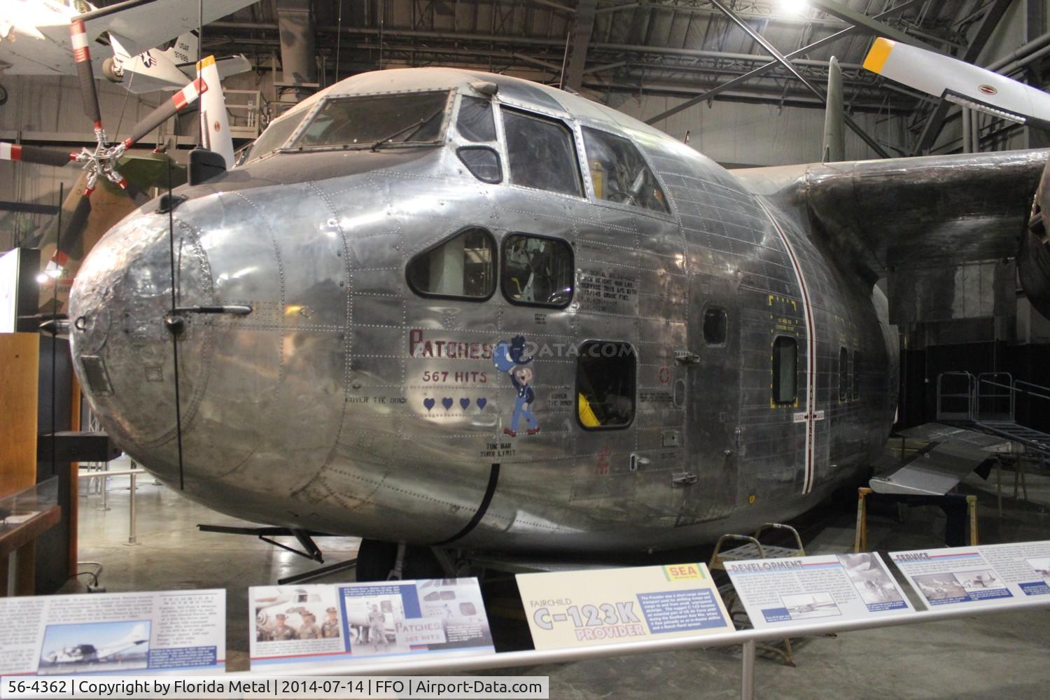 56-4362, 1956 Fairchild C-123K-17-FA Provider C/N 20246, C-123K