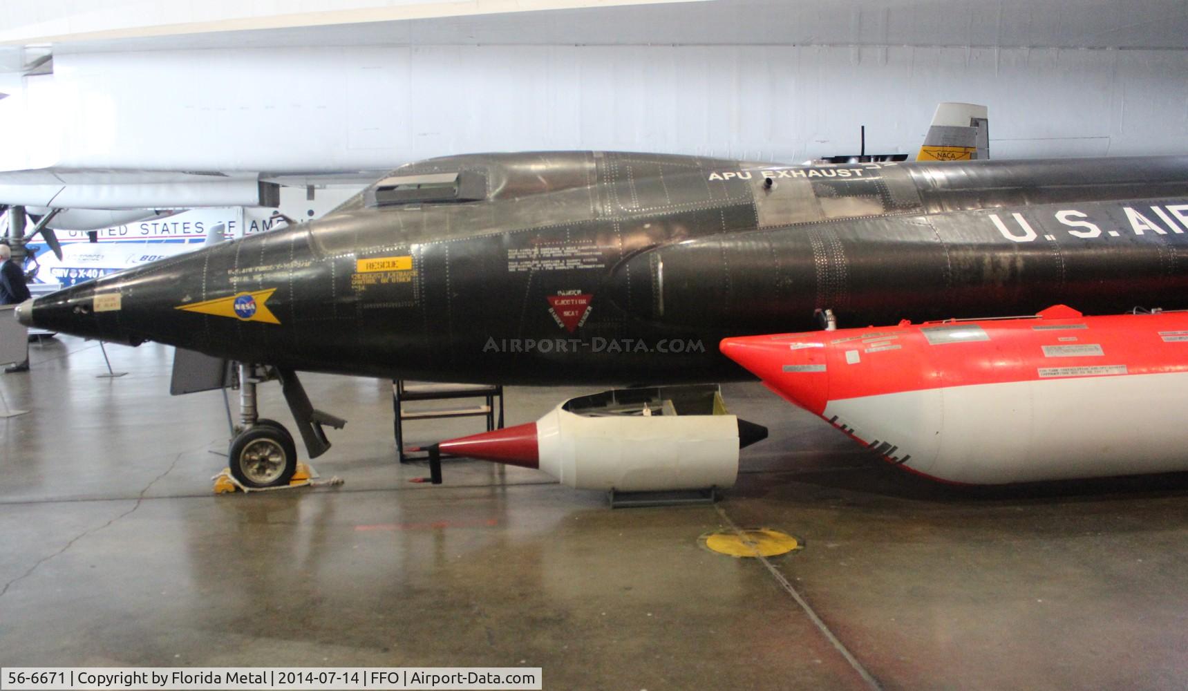 56-6671, 1956 North American X-15A-2 C/N 240-2, X-15A
