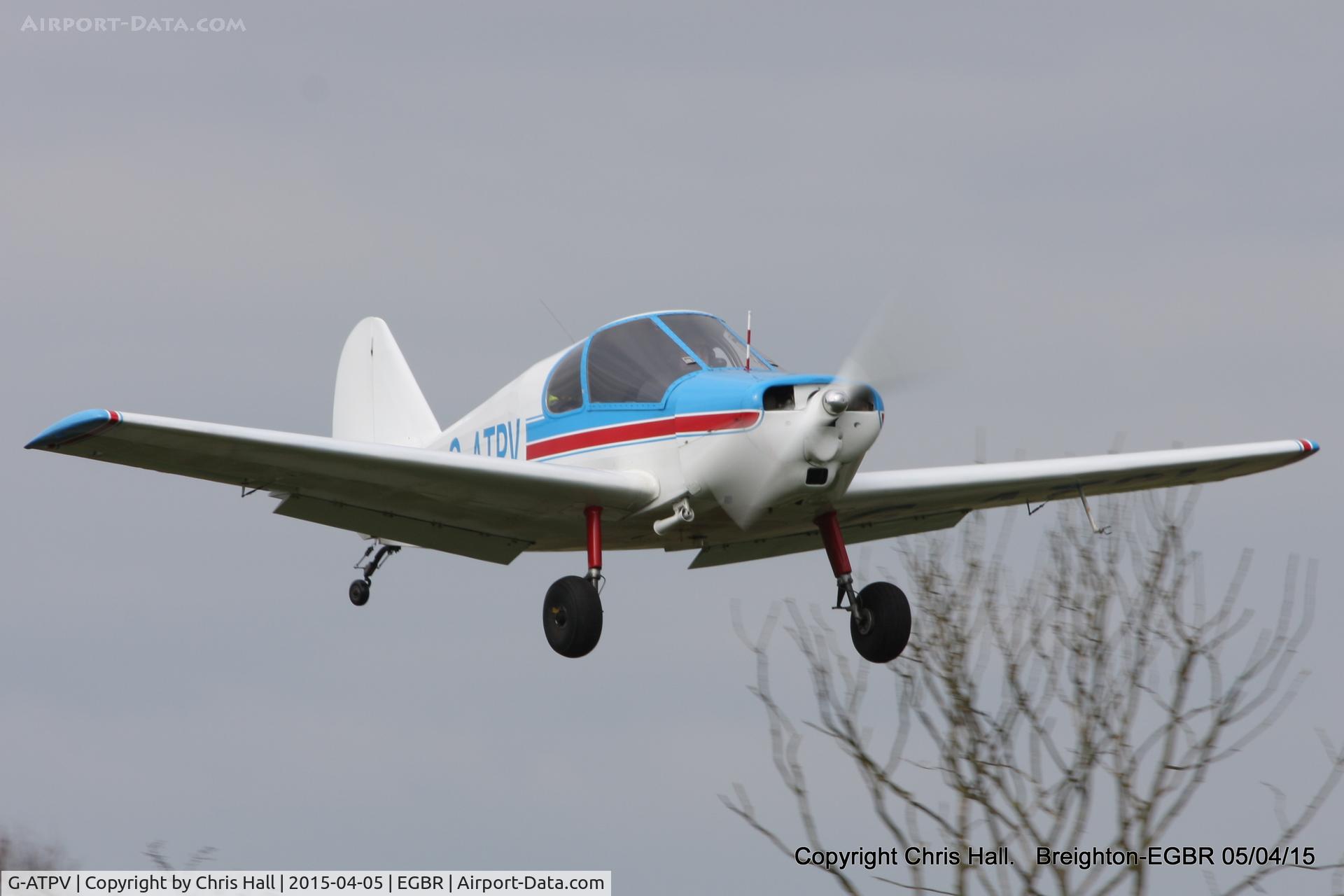 G-ATPV, 1959 Gardan Minicab (JB01 Standard) C/N JB-01, at the Easter Homebuilt Aircraft Fly-in