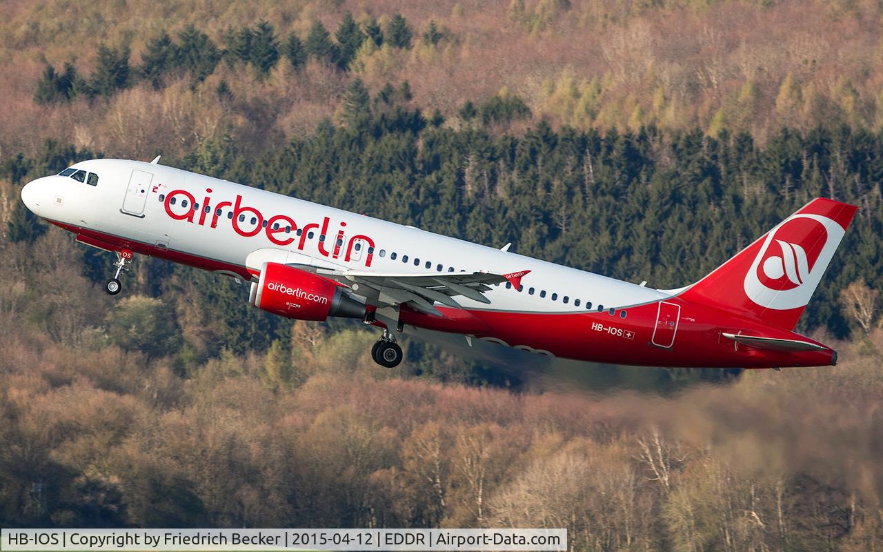 HB-IOS, 2006 Airbus A320-214 C/N 2968, departure to Palma via RW27