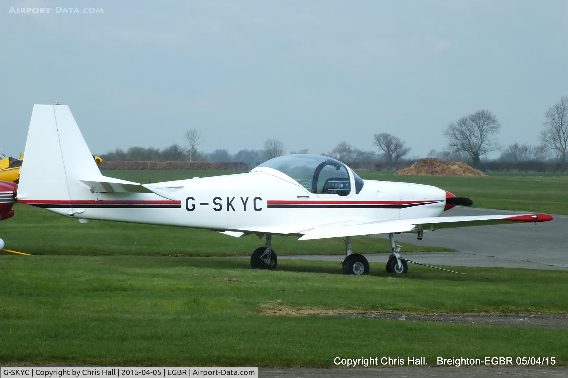 G-SKYC, 1984 Slingsby T-67M Firefly C/N 2009, at the Easter Homebuilt Aircraft Fly-in