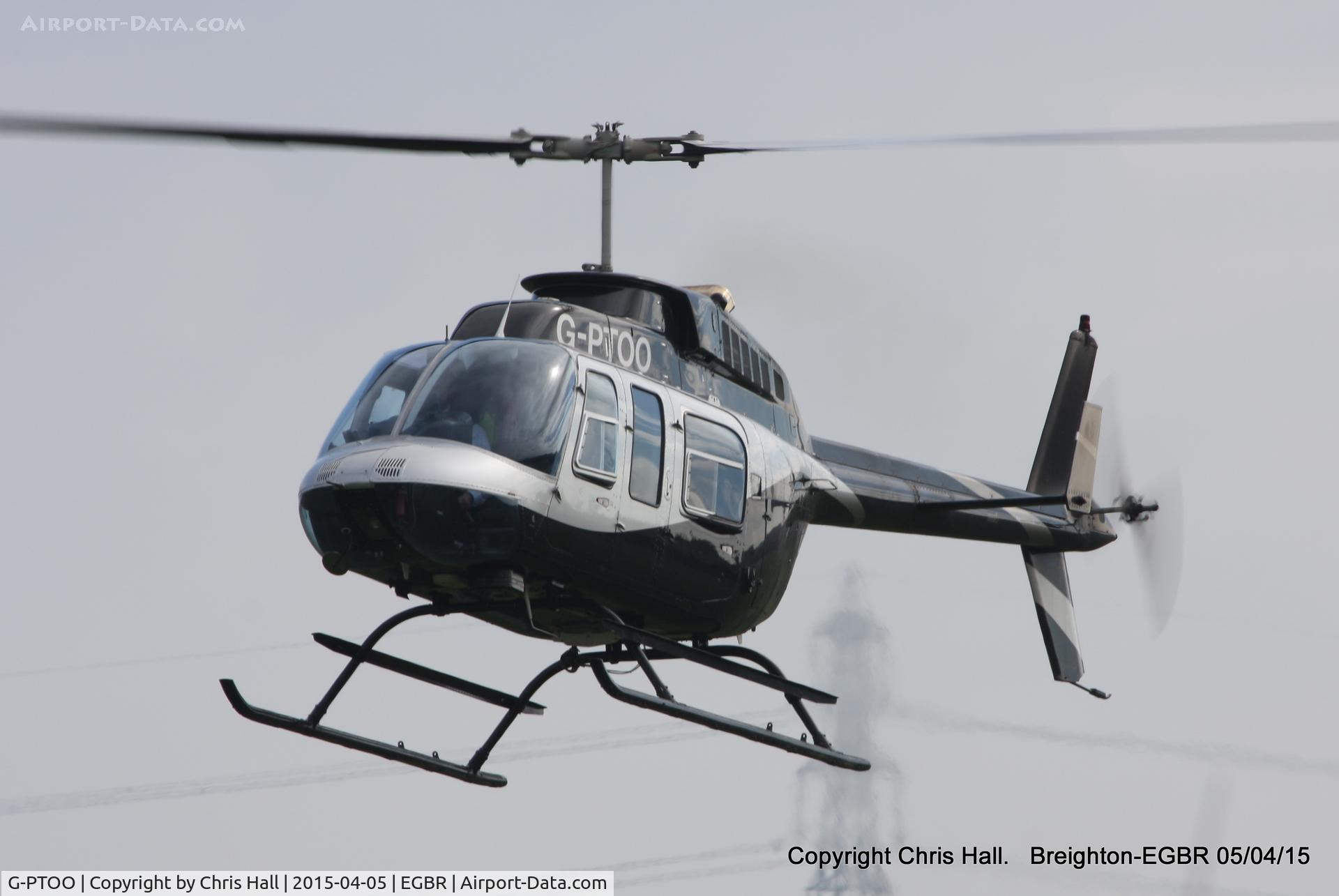 G-PTOO, 1995 Bell 206L-4 LongRanger IV LongRanger C/N 52132, at the Easter Homebuilt Aircraft Fly-in