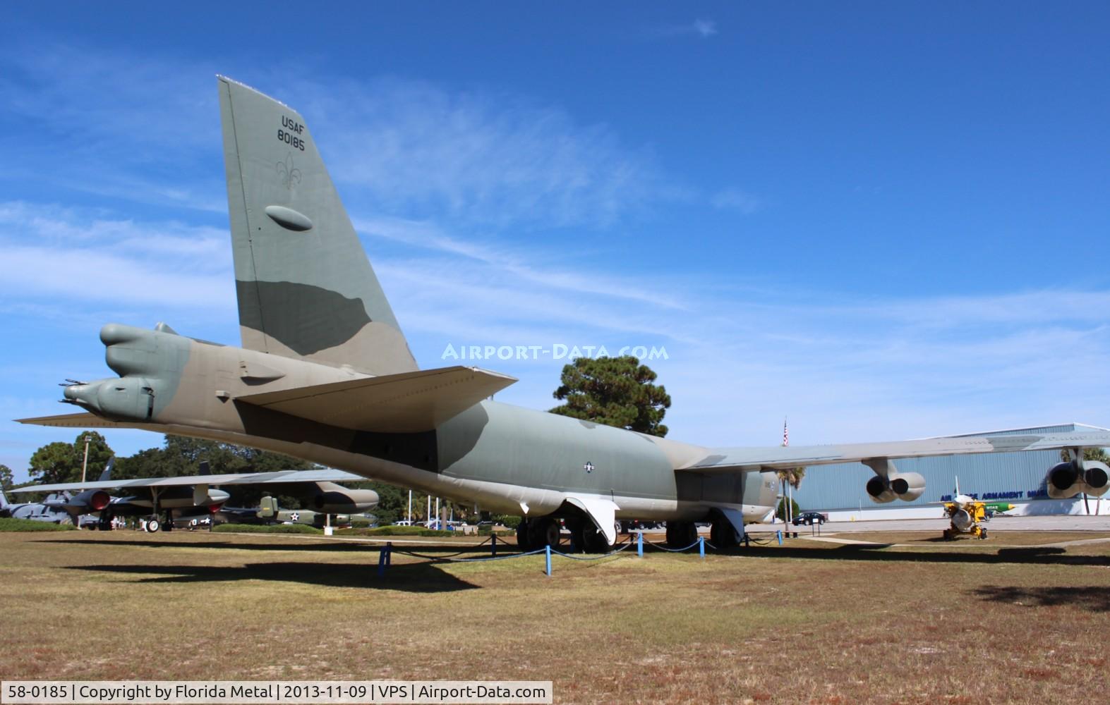 58-0185, 1958 Boeing B-52G Stratofortress C/N 464253, B-52G