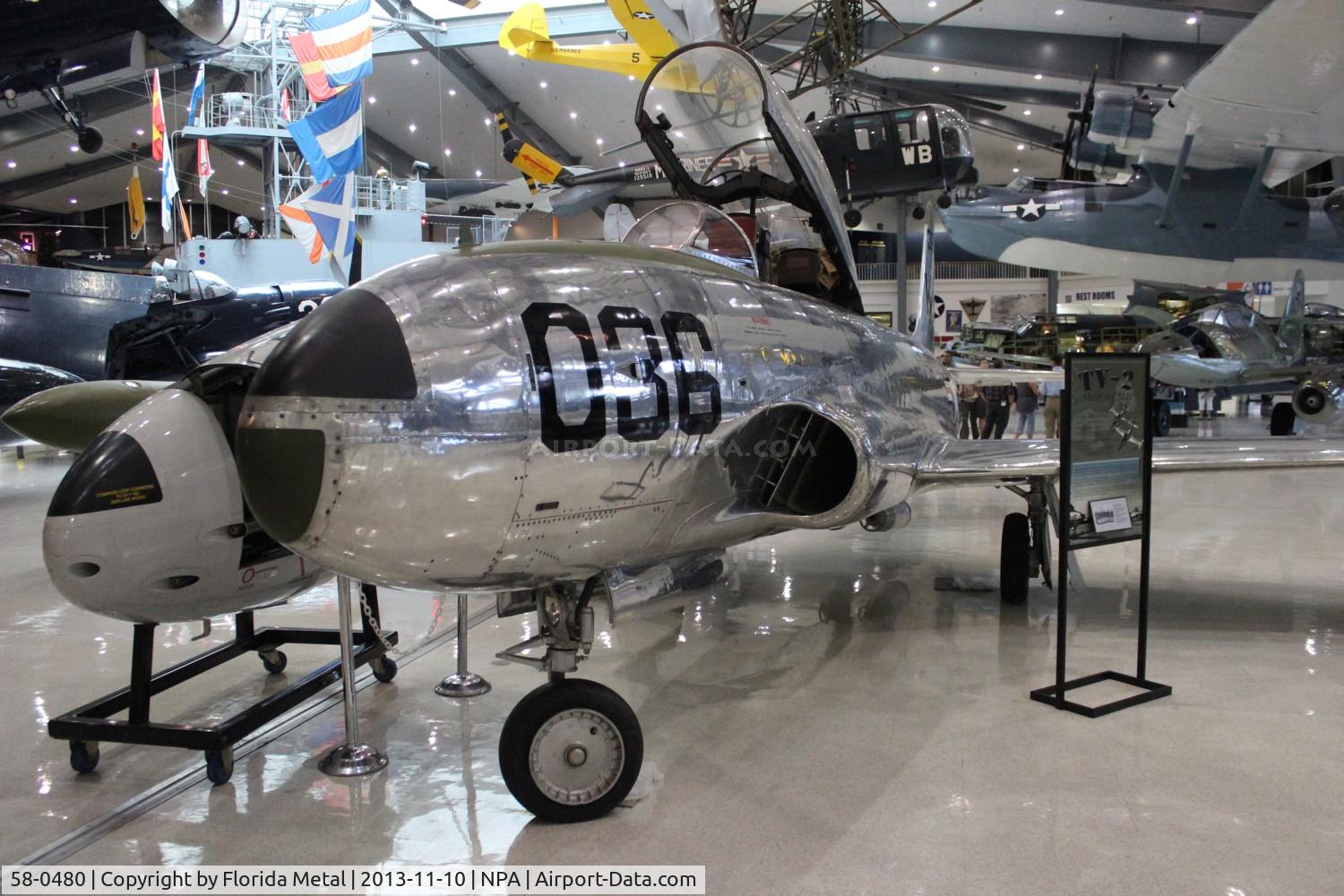 58-0480, 1951 Lockheed T-33B Shooting Star C/N 580-6650, T-33B