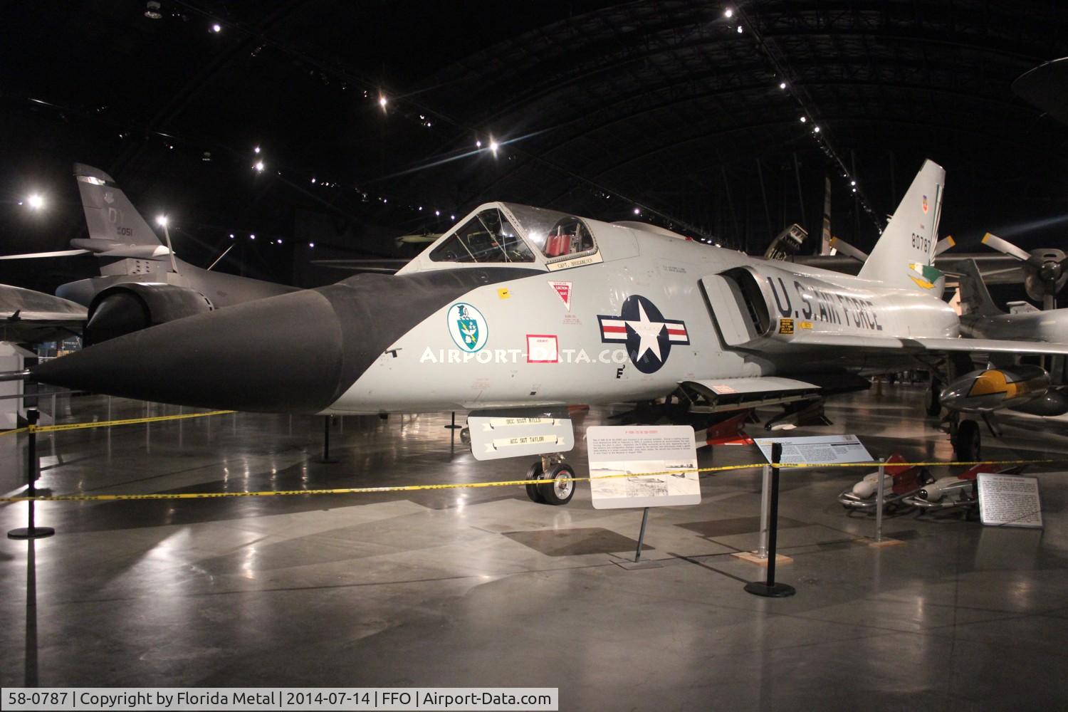 58-0787, 1958 Convair F-106A Delta Dart C/N 8-24-118, F-106A