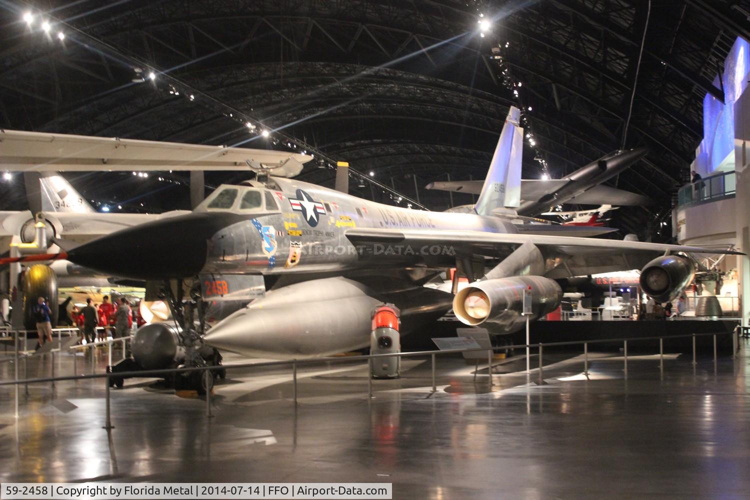 59-2458, 1959 Convair B-58A Hustler C/N 61, B-58 Hustler