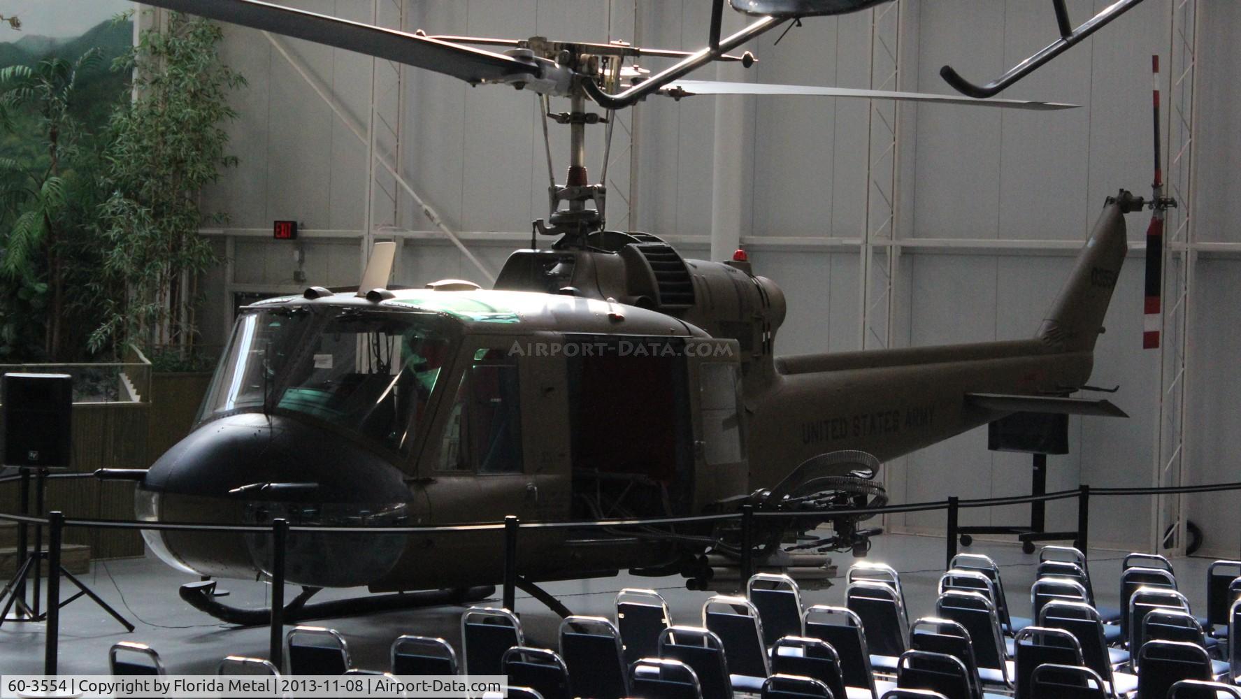 60-3554, 1960 Bell UH-1B Iroquois C/N 200, UH-1B Iroquois at the Army Aviation Museum