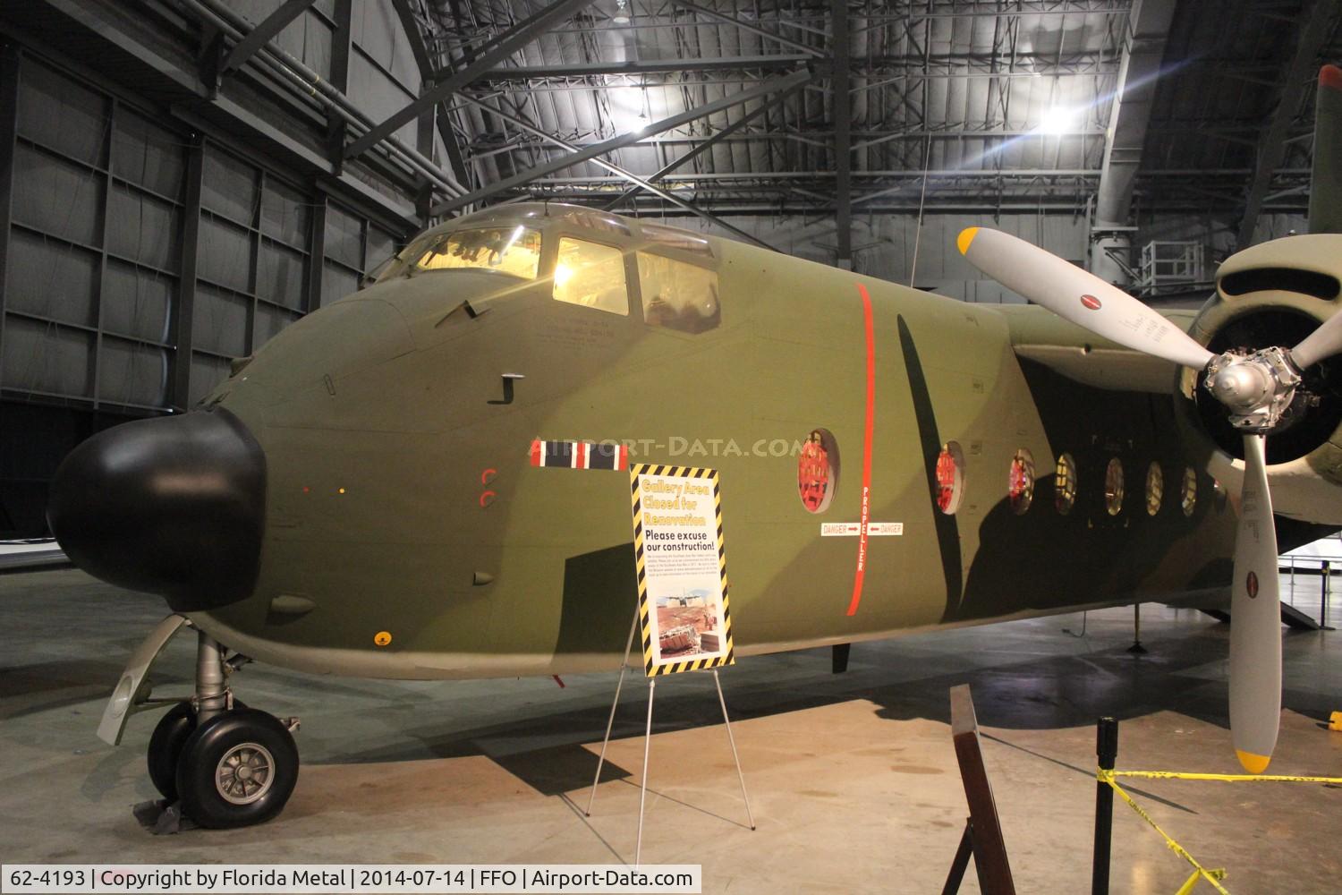 62-4193, 1962 De Havilland Canada C-7B Caribou C/N 138, C-7 Caribou