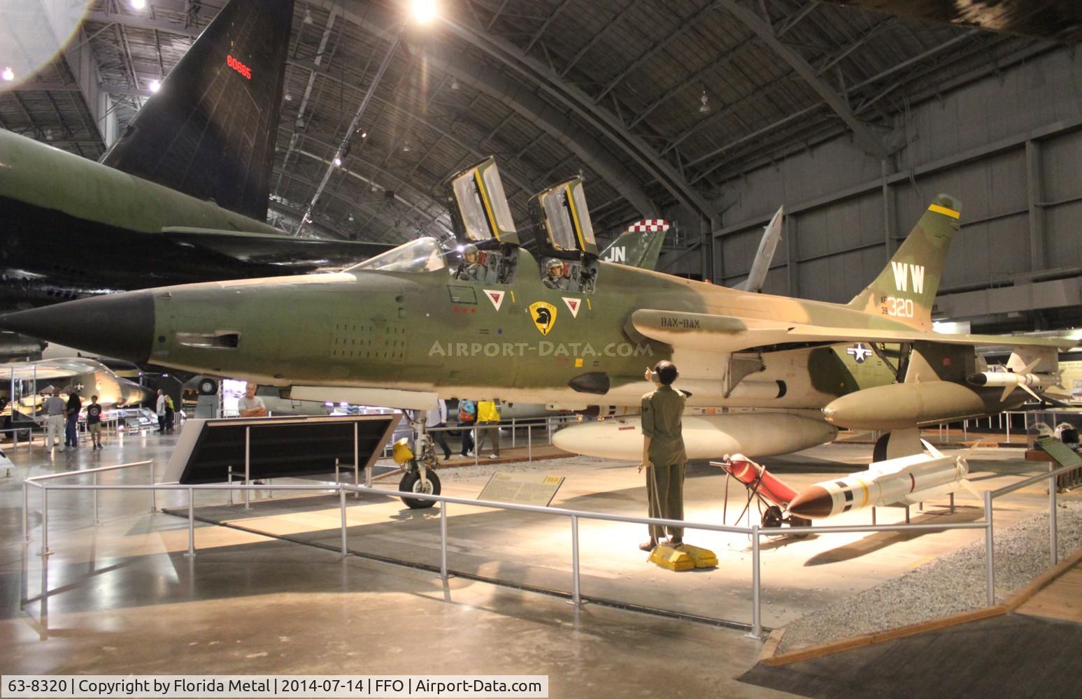 63-8320, 1963 Republic F-105G-1-RE Thunderchief C/N F097, F-105G