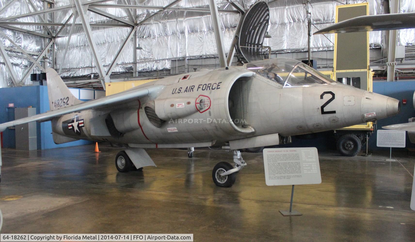 64-18262, 1964 Hawker Siddeley XV-6A Kestrel C/N Not found XS688/64-18262, XV-6A Kestrel