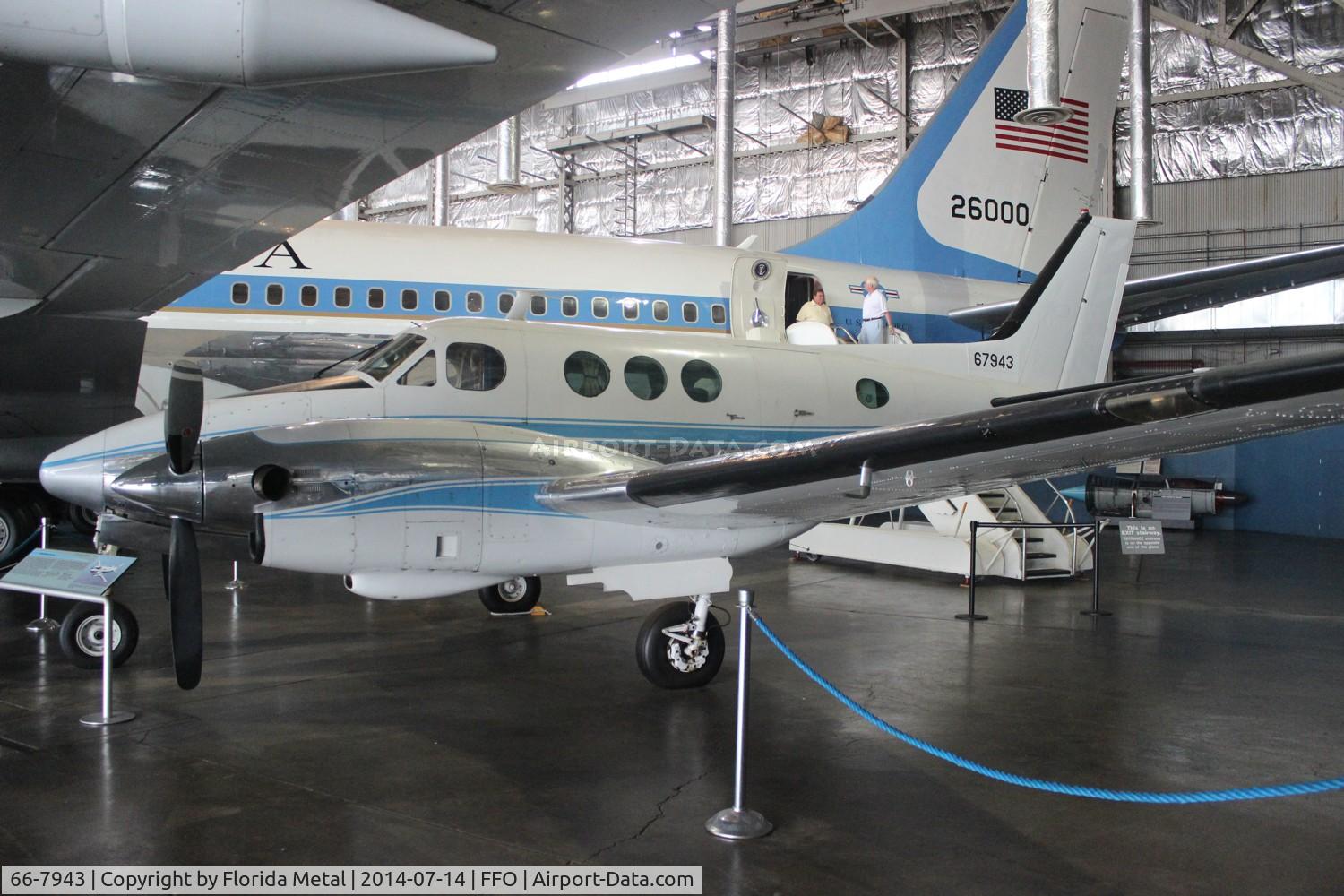 66-7943, 1966 Beech VC-6A King Air C/N LJ.91, VC-6A