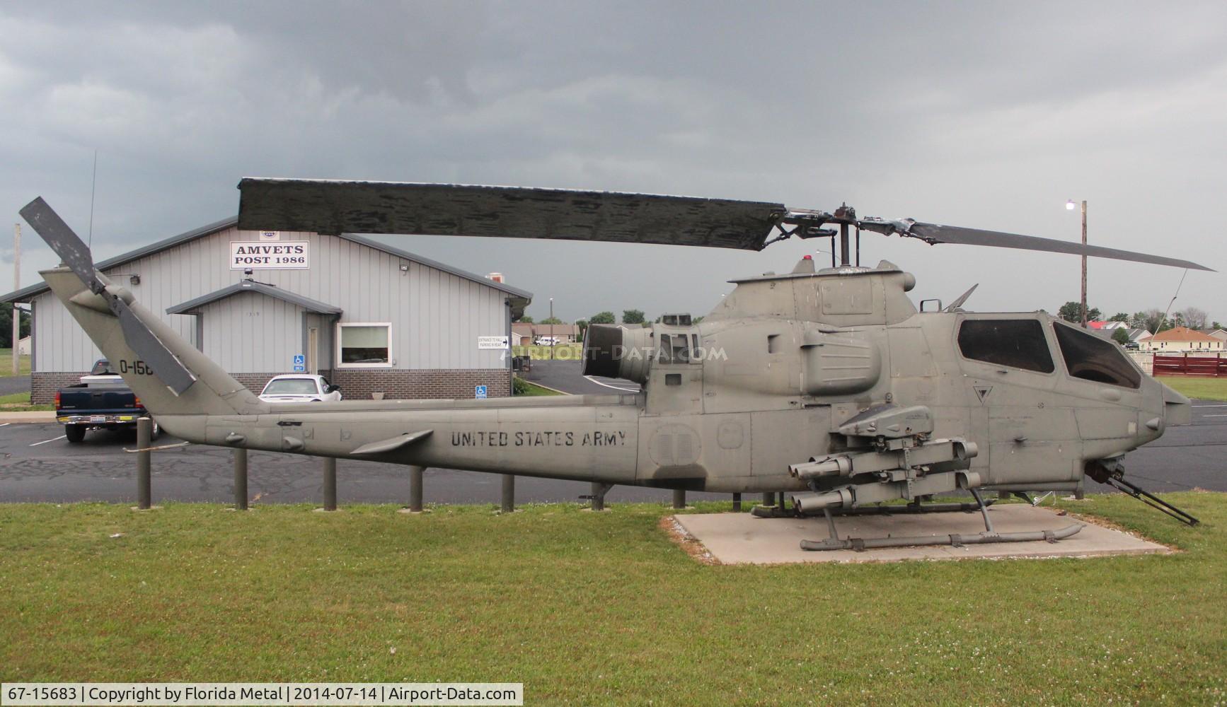 67-15683, 1967 Bell AH-1F Cobra C/N 20347, AH-1F Cobra in Sydney OH
