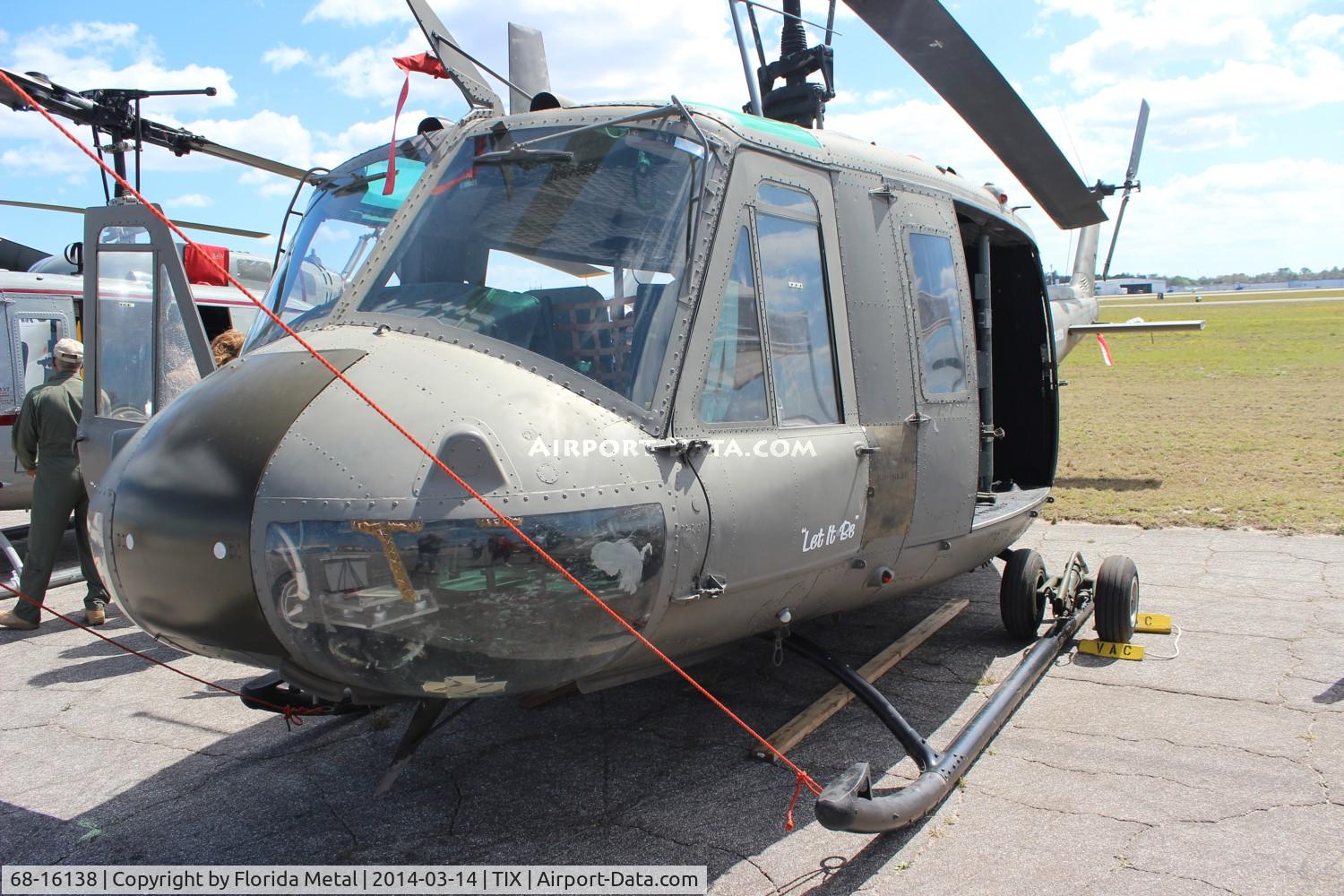 68-16138, 1968 Bell UH-1V Iroquois C/N 10797, UH-1V