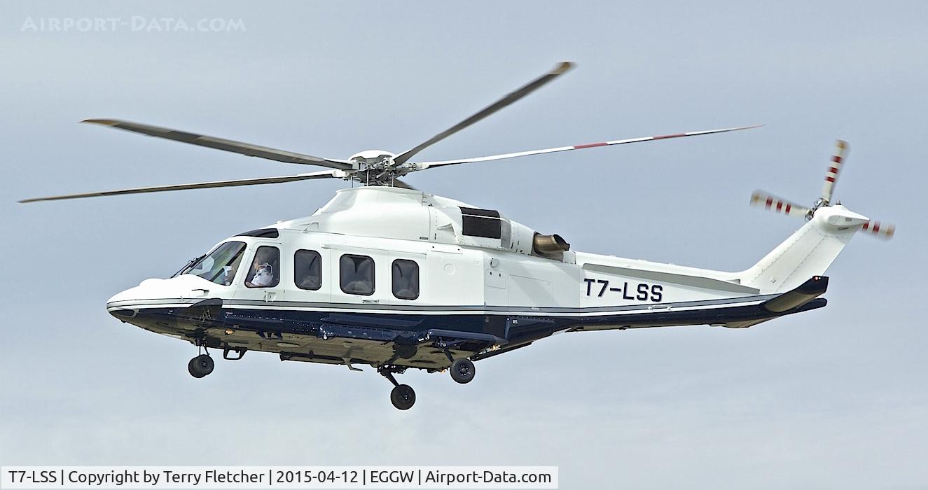 T7-LSS, 2012 AgustaWestland AW-139 C/N 41265, AgustaWestland AW-139, c/n: 41265 at Luton