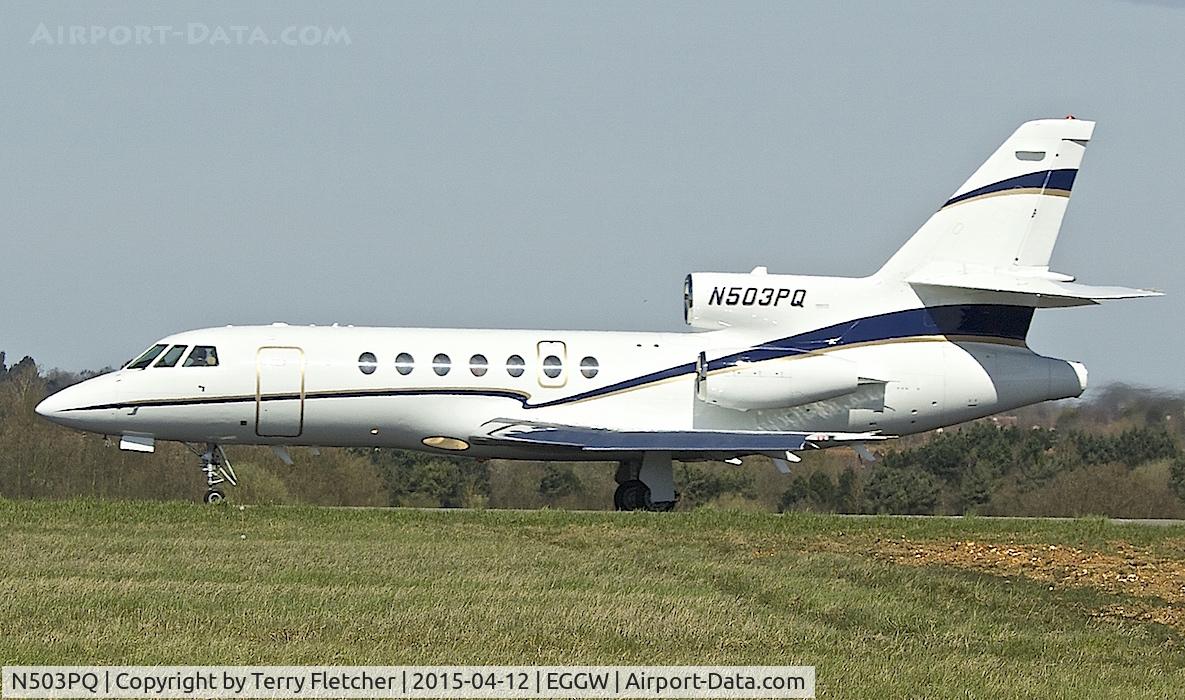 N503PQ, 1997 Dassault Falcon 50EX C/N 263, 1997 Dassault Mystere Falcon 50, c/n: 263 at Luton