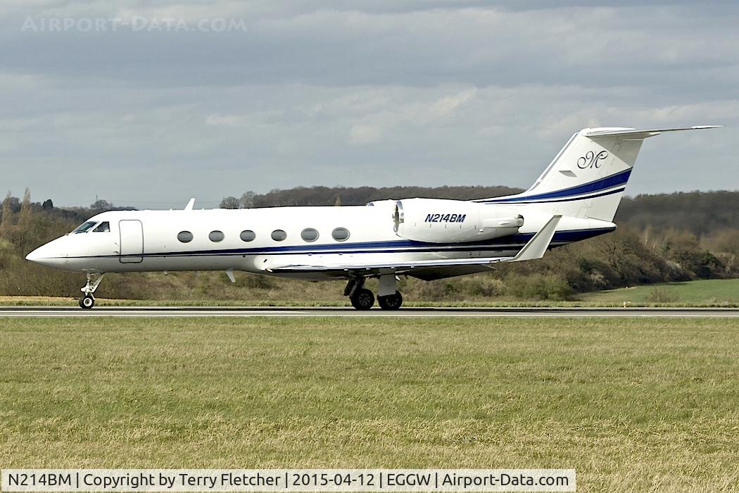 N214BM, 1988 Gulfstream Aerospace G-IV C/N 1050, 1988 Gulfstream Aerospace G-IV, c/n: 1050 at Luton