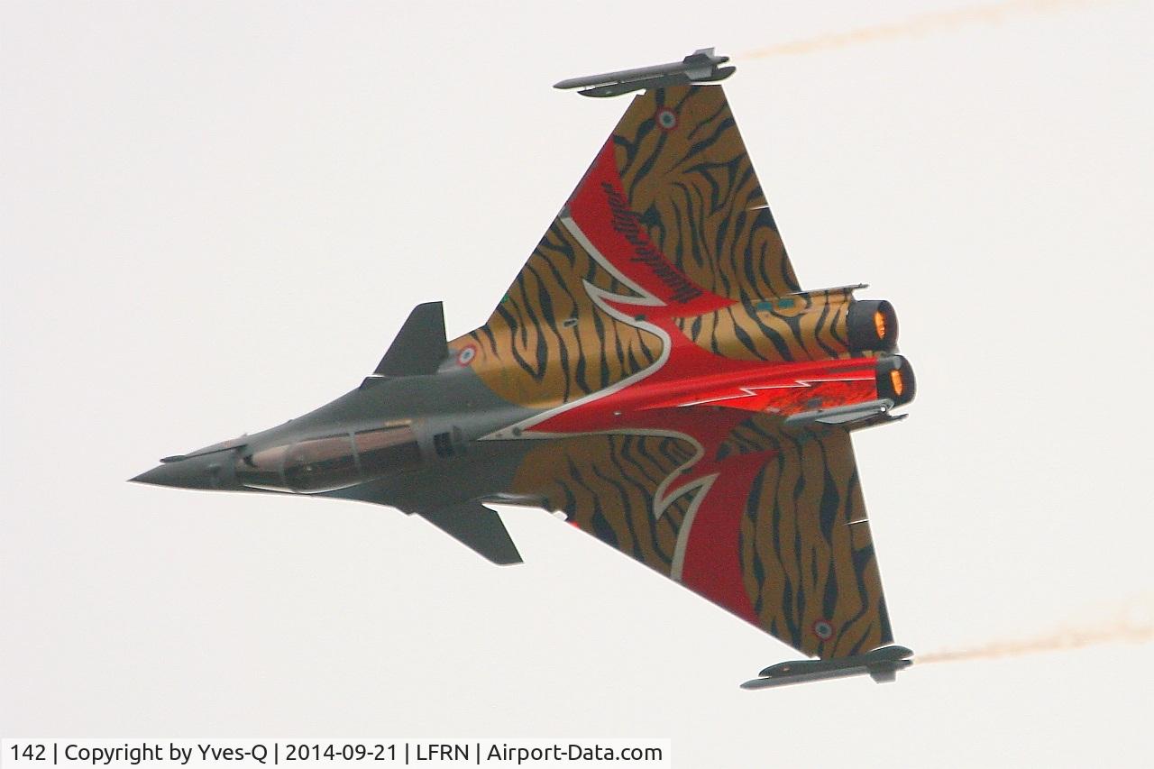 142, 2013 Dassault Rafale C C/N 142, French Air Force Dassault Rafale C (113-GU), On display, Rennes-St Jacques airport (LFRN-RNS) Air show 2014
