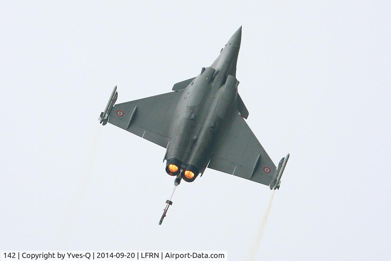 142, 2013 Dassault Rafale C C/N 142, French Air Force Dassault Rafale C (113-GU), On display, Rennes-St Jacques airport (LFRN-RNS) Air show 2014