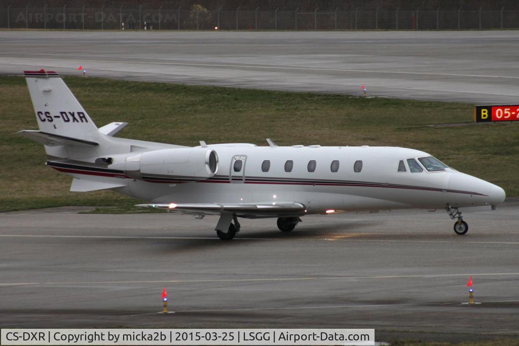 CS-DXR, 2007 Cessna 560 Citation Excel C/N 560-5748, Taxiing