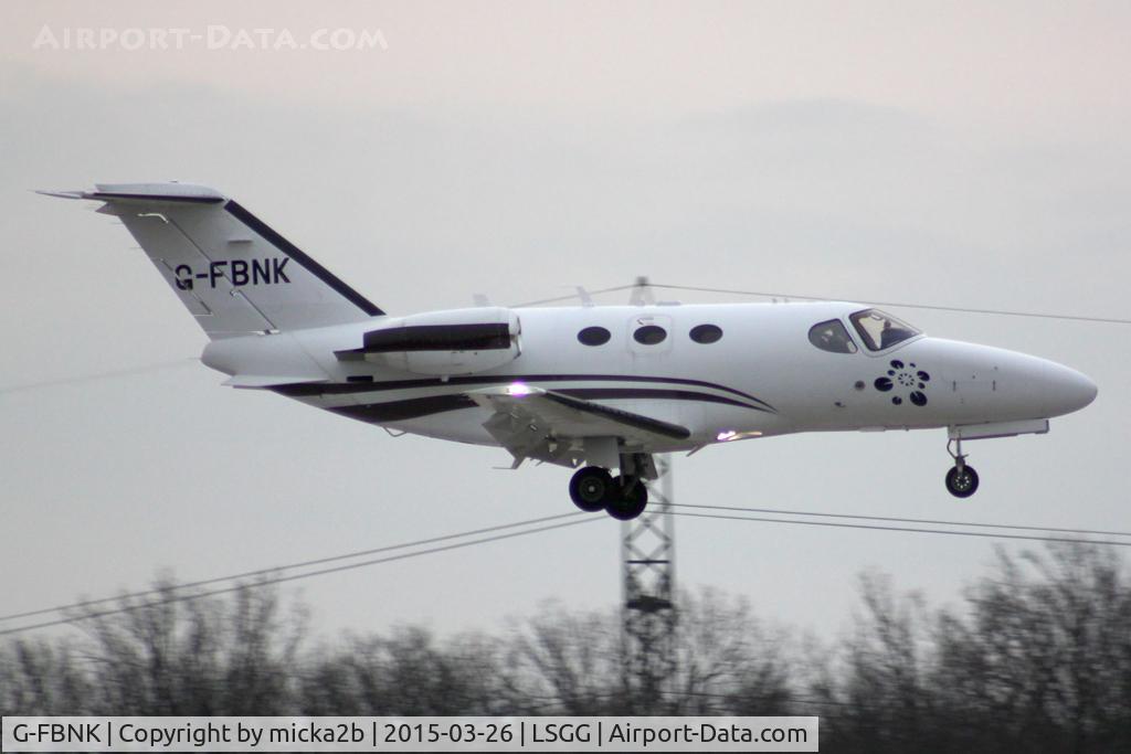 G-FBNK, 2008 Cessna 510 Citation Mustang Citation Mustang C/N 510-0067, Landing