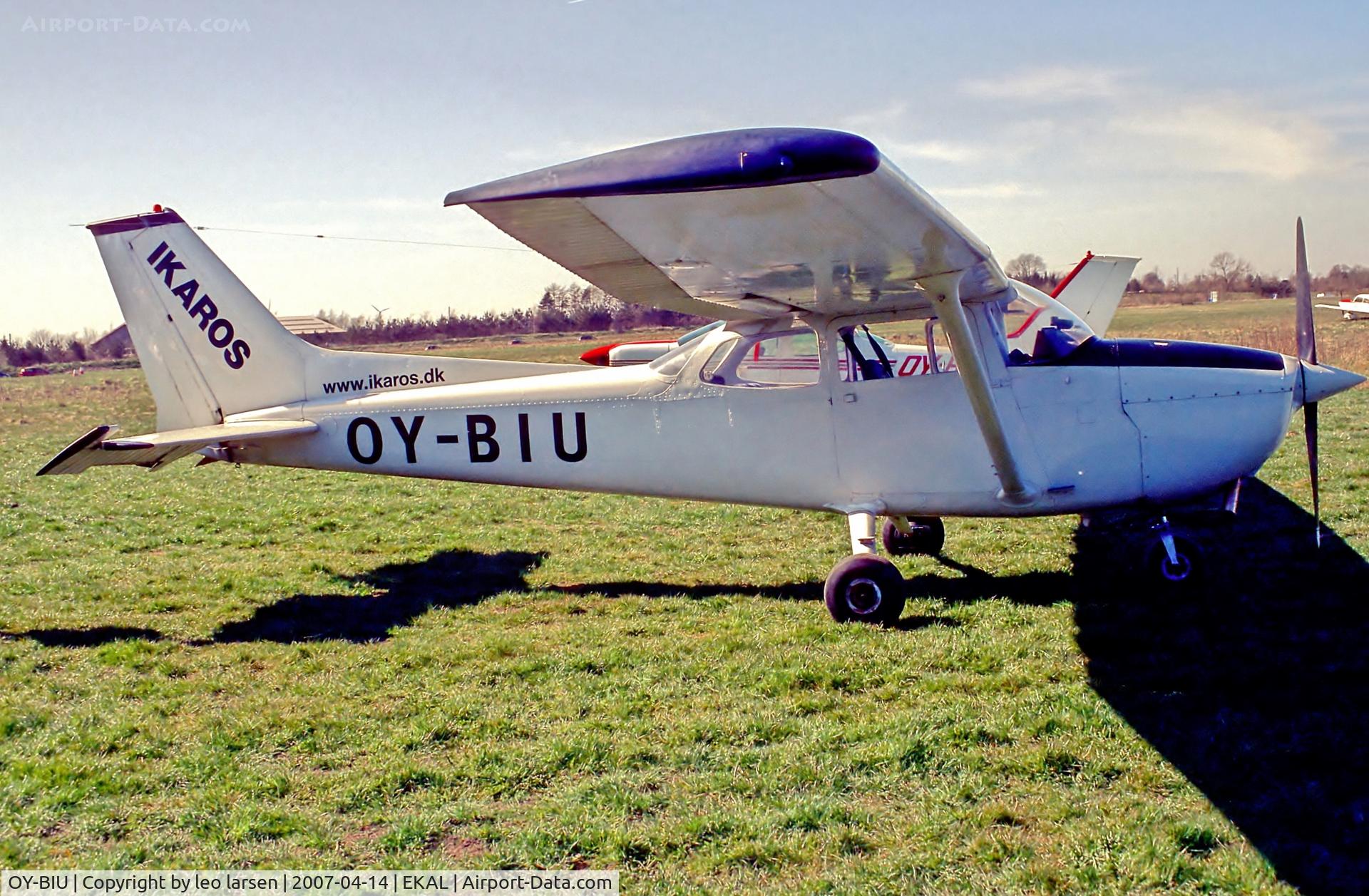 OY-BIU, 1974 Reims F172M Skyhawk C/N 1179, Allerød Denmark 14.4.07