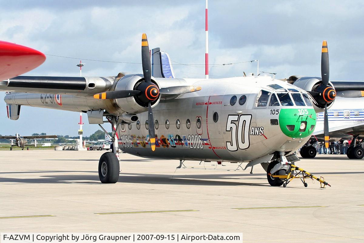F-AZVM, 1956 Nord N-2501F Noratlas C/N 105, Hamburg Airport Days