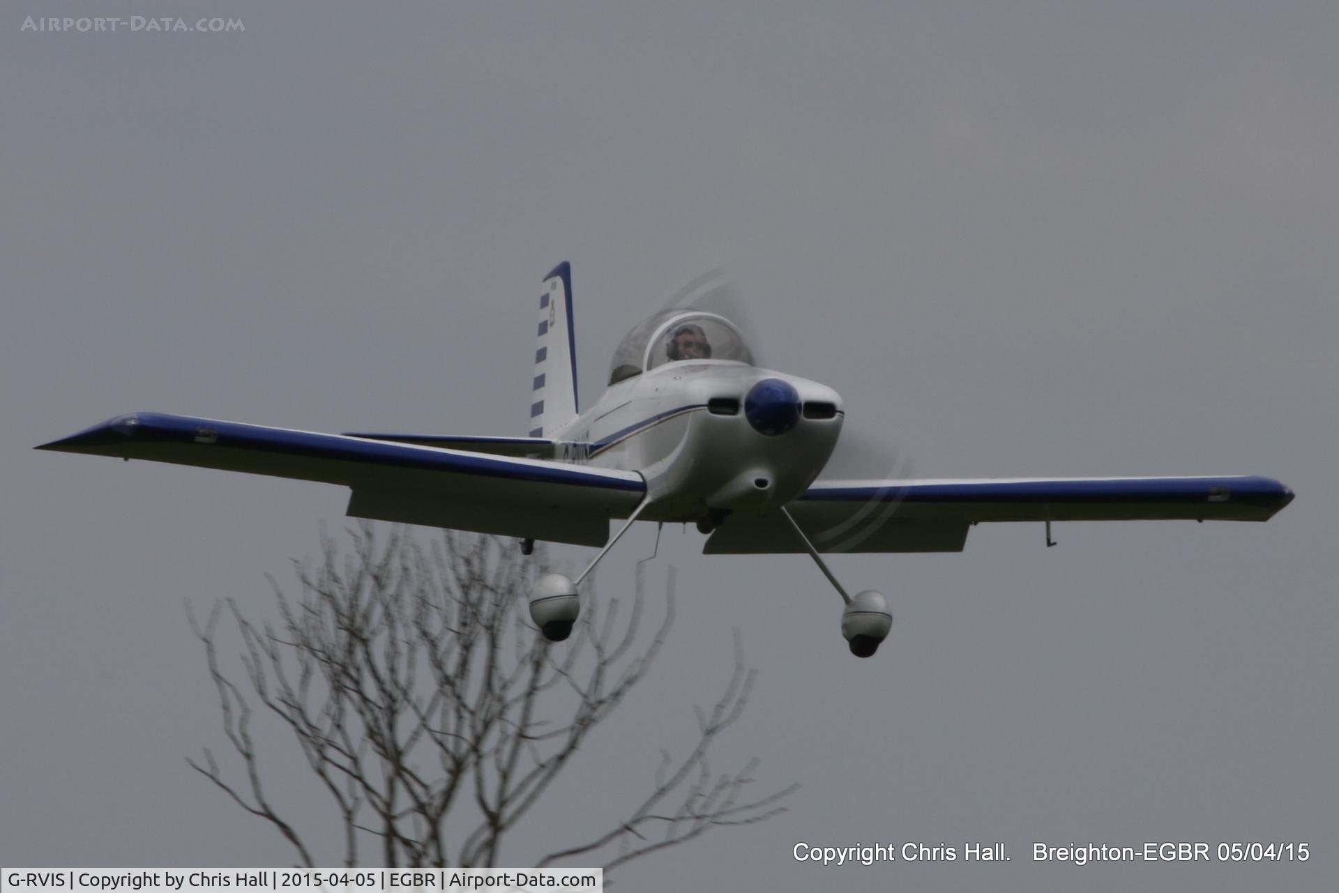 G-RVIS, 2003 Vans RV-8 C/N PFA 303-14031, at the Easter Homebuilt Aircraft Fly-in