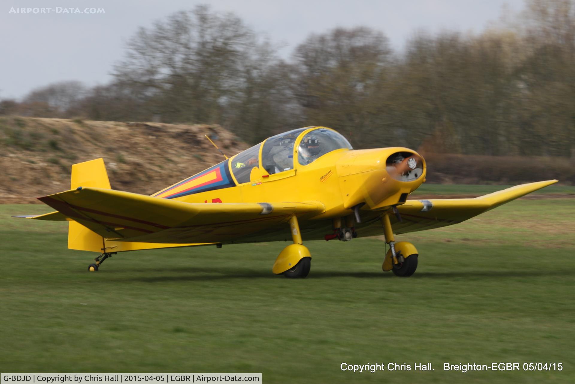 G-BDJD, 1977 Jodel D-112 C/N PFA 910, at the Easter Homebuilt Aircraft Fly-in