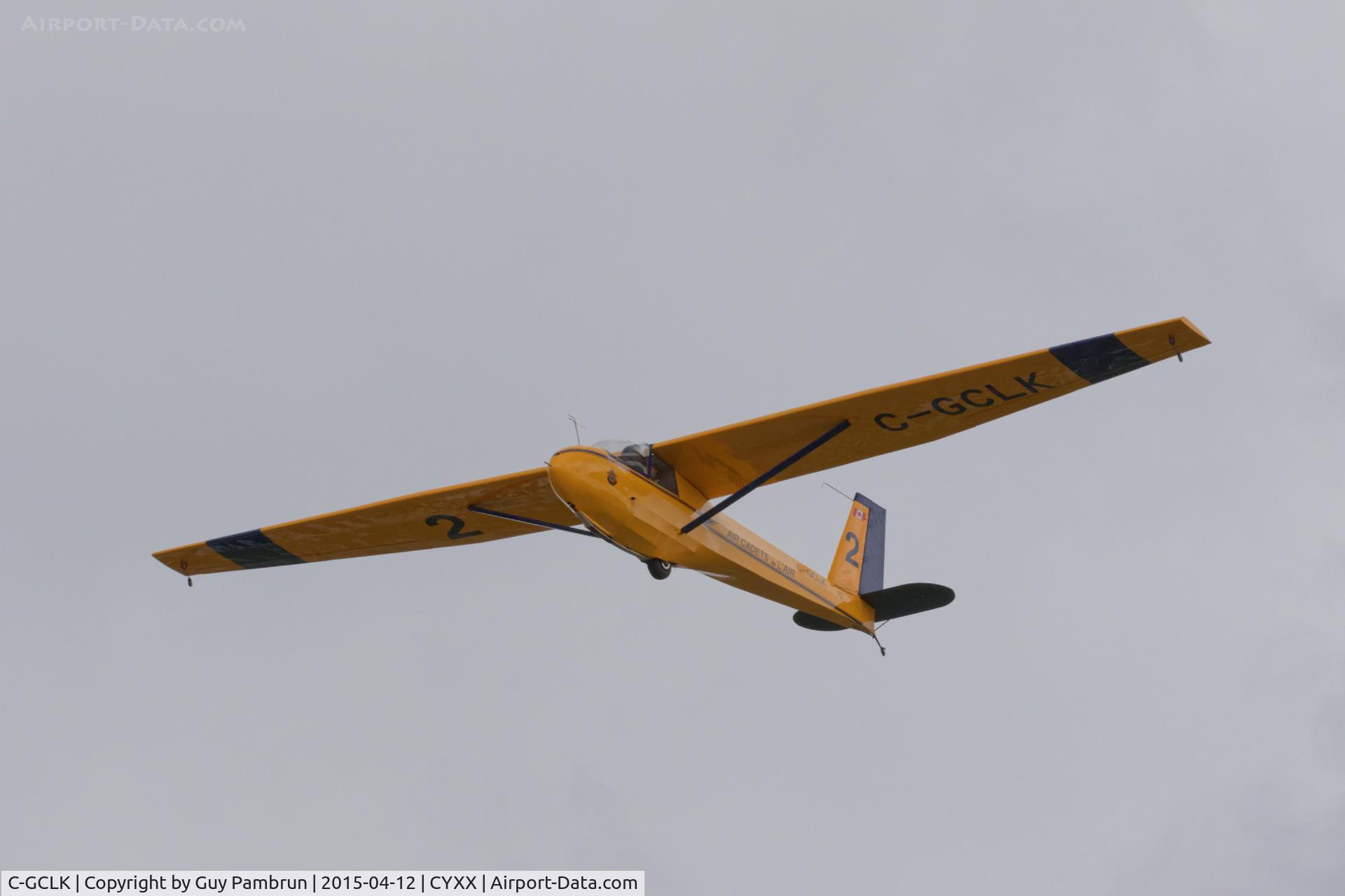C-GCLK, 1975 Schweizer SGS 2-33A C/N 373, Landing