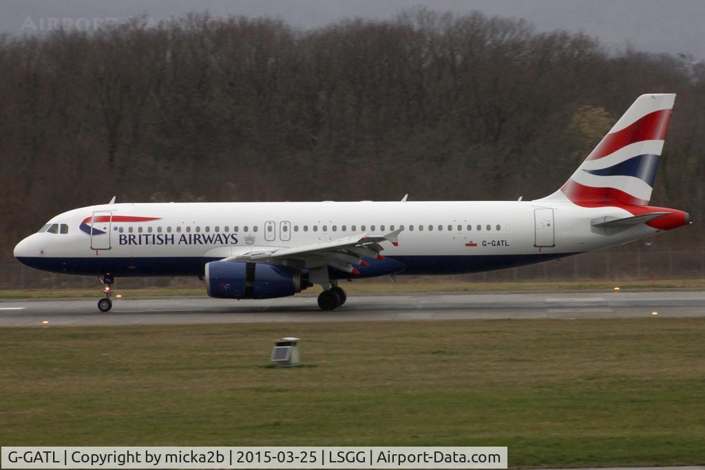 G-GATL, 2002 Airbus A320-233 C/N 1834, Taxiing