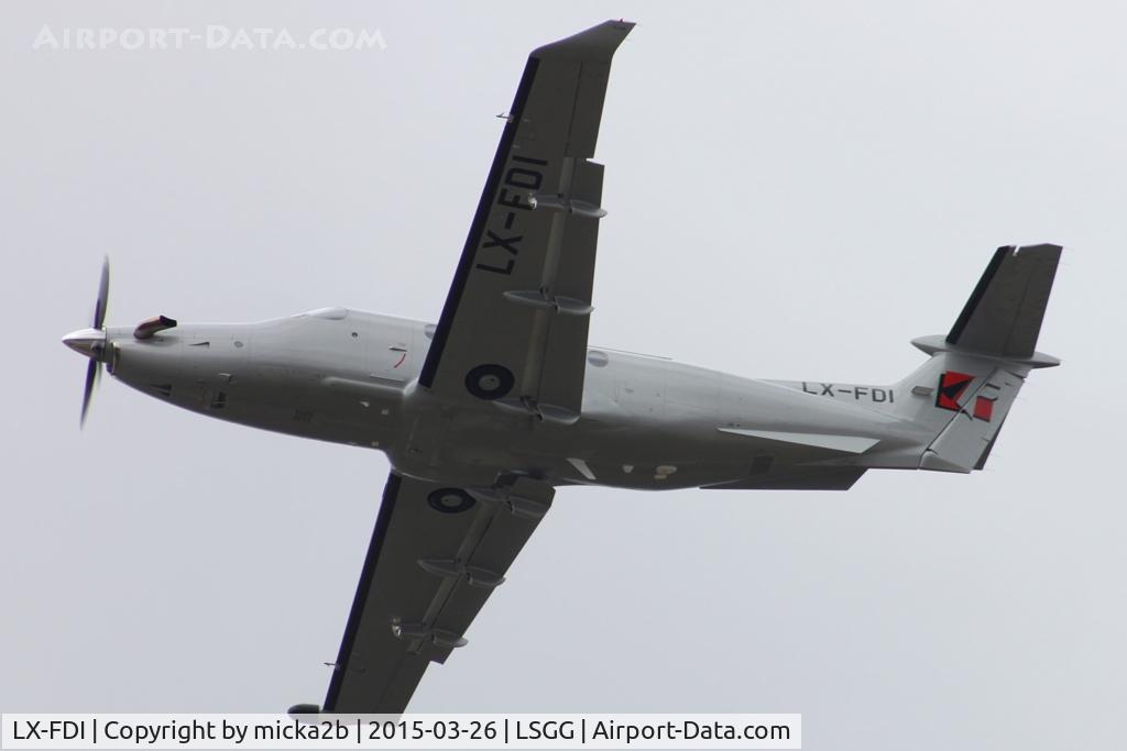 LX-FDI, 2015 Pilatus PC-12/47E C/N 1522, Take off