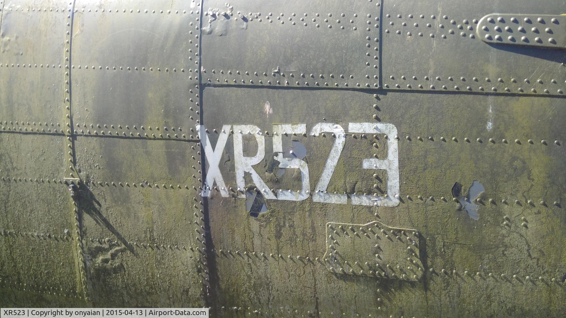 XR523, 1964 Westland Wessex HC.2 C/N WA145, First Aid School Prop at HMS Raleigh Torpoint