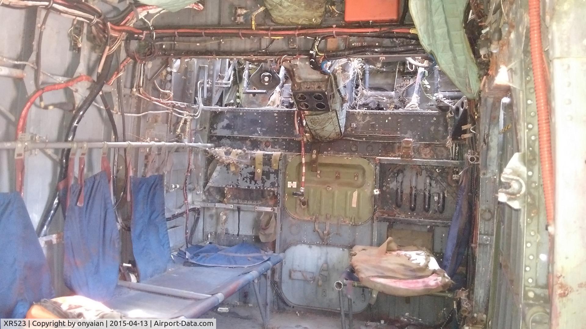 XR523, 1964 Westland Wessex HC.2 C/N WA145, Inside