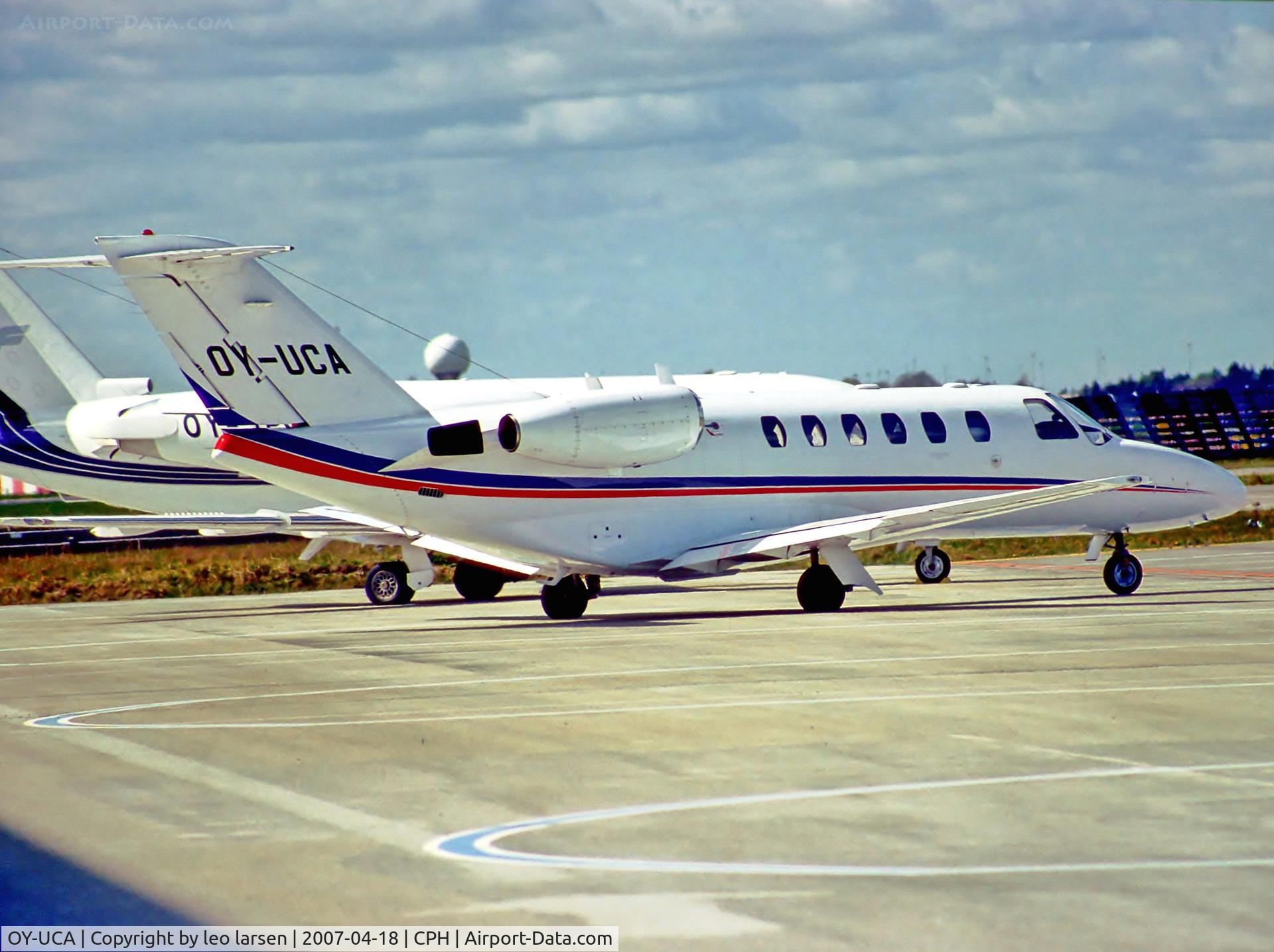 OY-UCA, 2004 Cessna 525A CitationJet CJ2 C/N 525A-0209, Copenhagen Kastrup 18.4.07