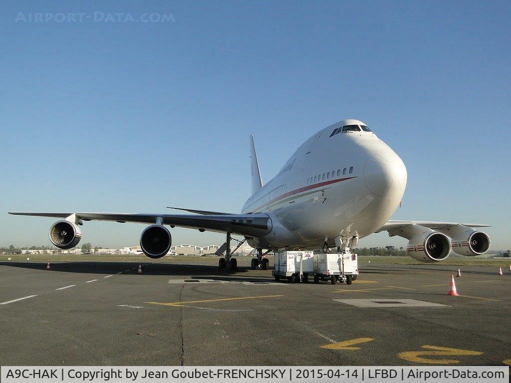 A9C-HAK, 1987 Boeing 747SP-Z5 C/N 23610/676, Bahrain Amiri Flight