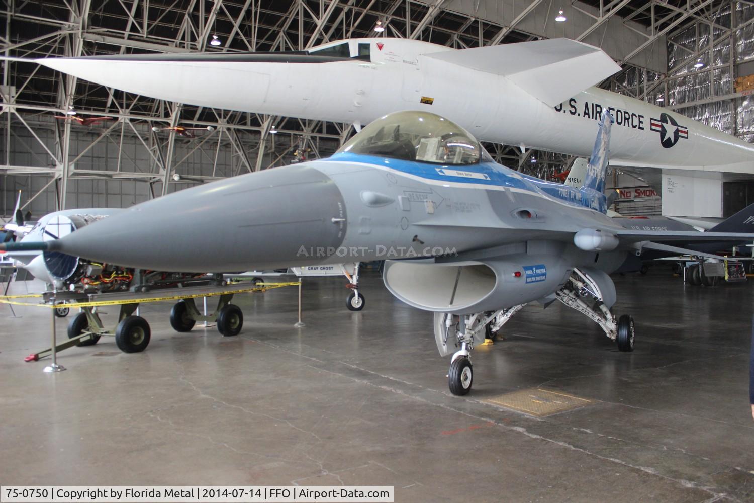 75-0750, 1975 General Dynamics YF-16A Fighting Falcon C/N 61-6, YF-16A