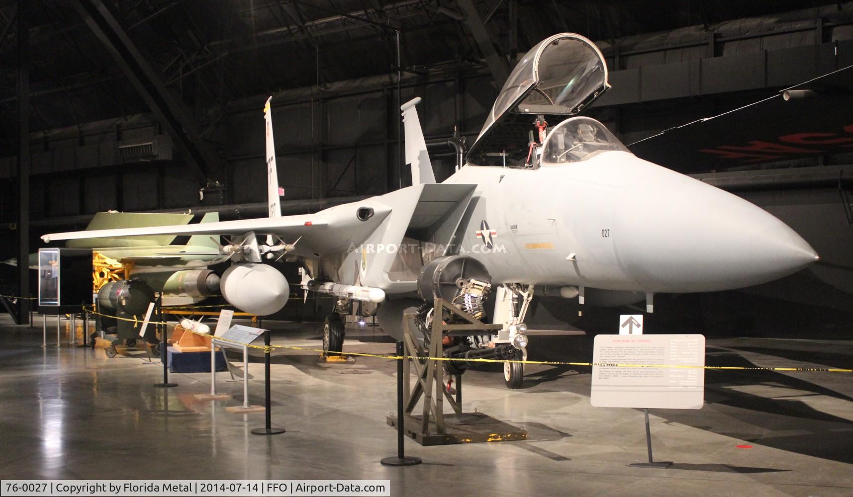 76-0027, 1976 McDonnell Douglas F-15A Eagle C/N 0207/A179, F-15A Eagle
