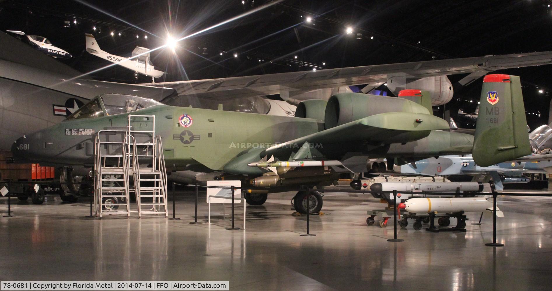 78-0681, 1978 Fairchild Republic A-10A Thunderbolt II C/N A10-0301, A-10A Thunderbolt II
