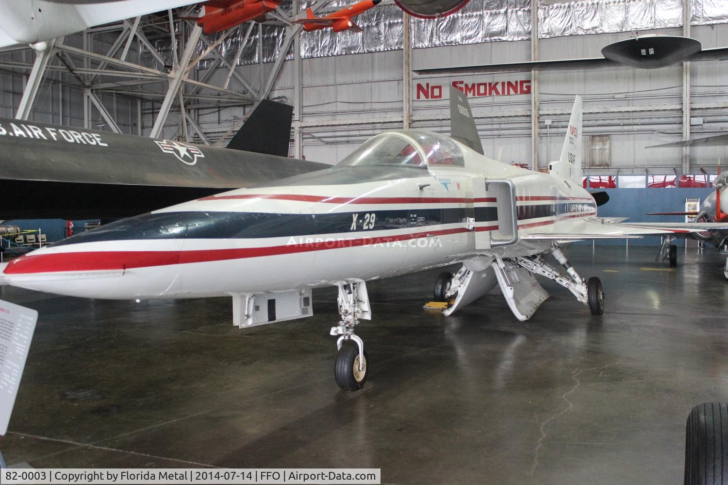 82-0003, 1982 Grumman X-29A C/N Not found 82-0003, X-29A