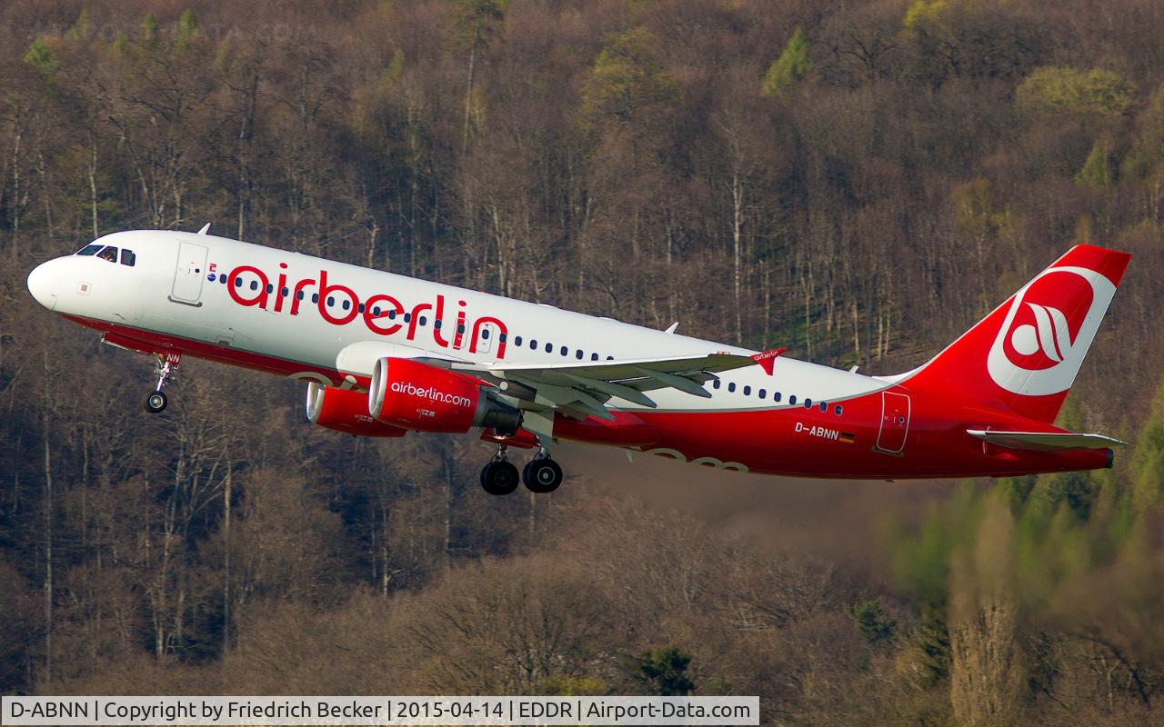 D-ABNN, 2002 Airbus A320-214 C/N 1889, departure to Palma via RW27