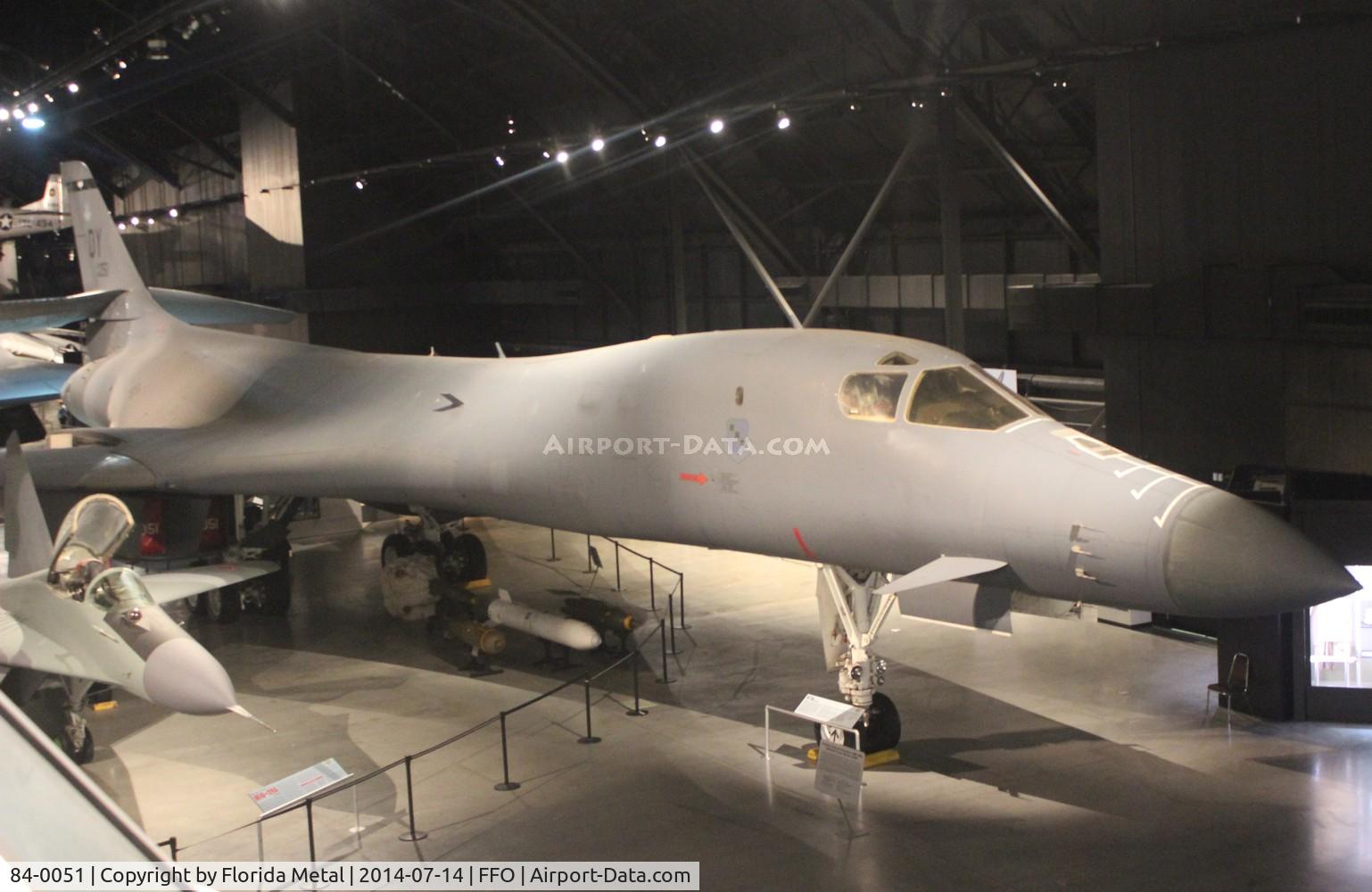 84-0051, 1984 Rockwell B-1B Lancer C/N 11, B-1B Lancer