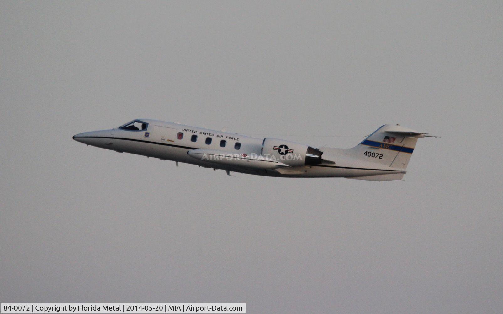 84-0072, 1984 Gates Learjet C-21A C/N 35A-518, C-21A