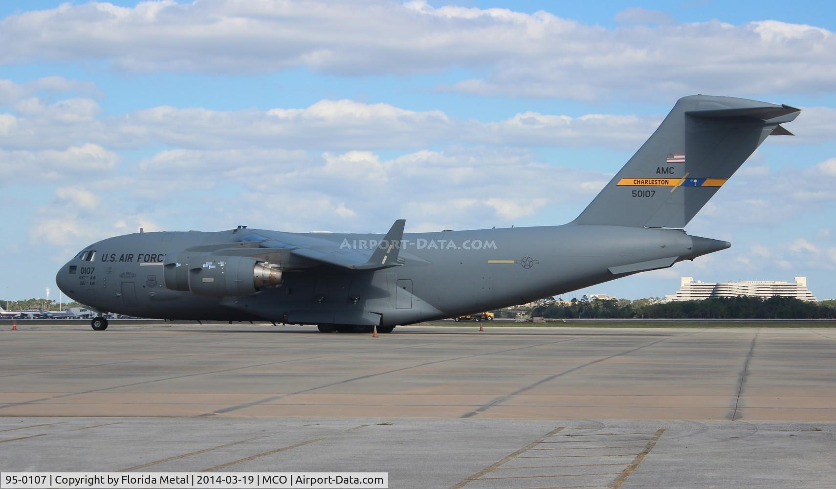 95-0107, 1995 McDonnell Douglas C-17A Globemaster III C/N P-32, C-17A