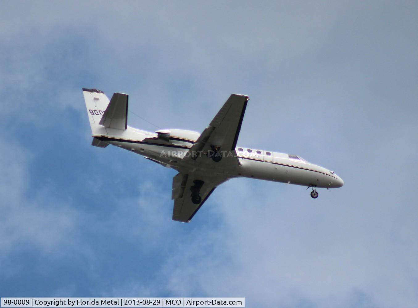 98-0009, 1998 Cessna UC-35A Citation Ultra C/N 560-0505, UC-35A