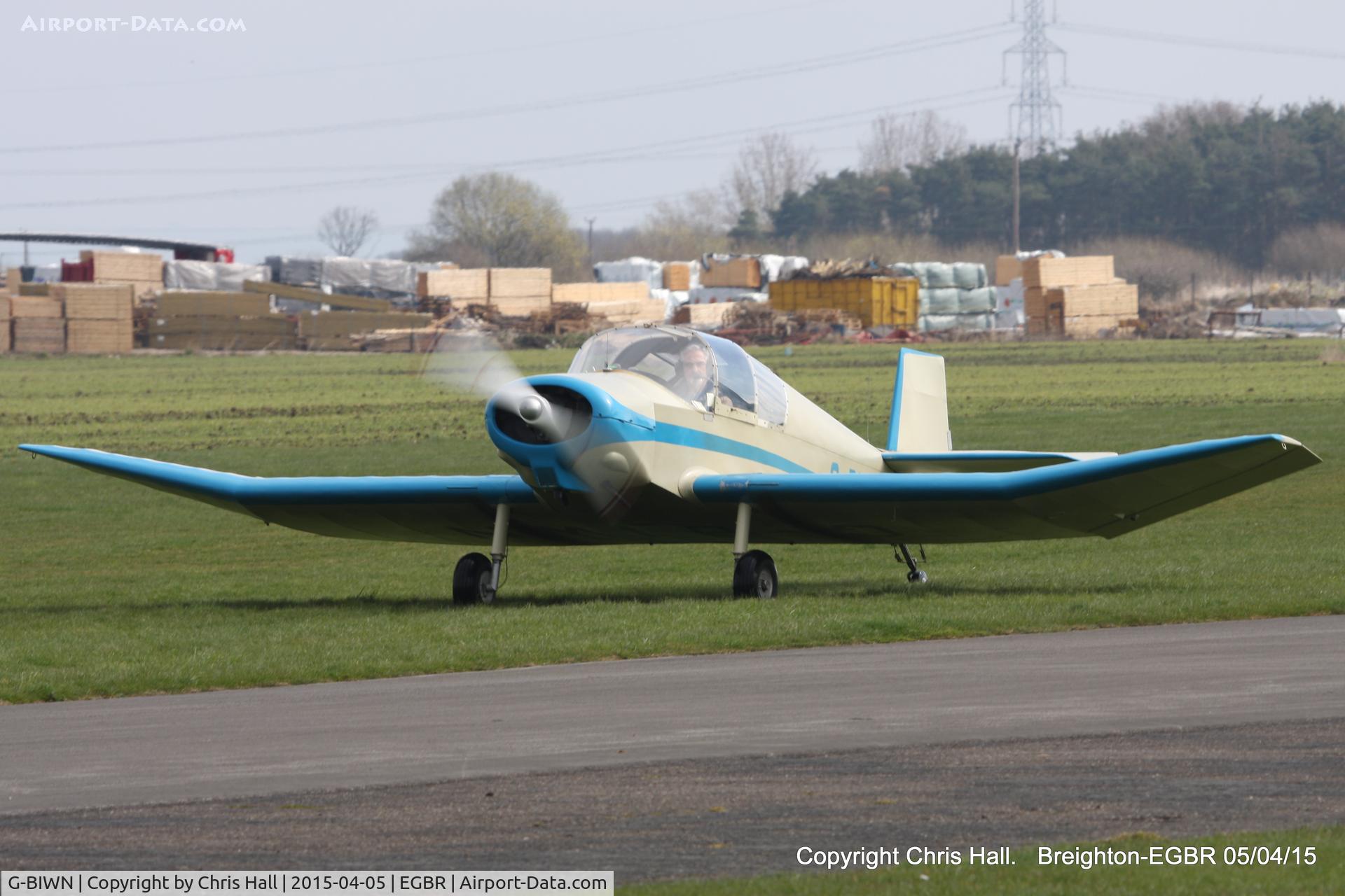 G-BIWN, 1966 Jodel D-112 C/N 1314, at the Easter Homebuilt Aircraft Fly-in