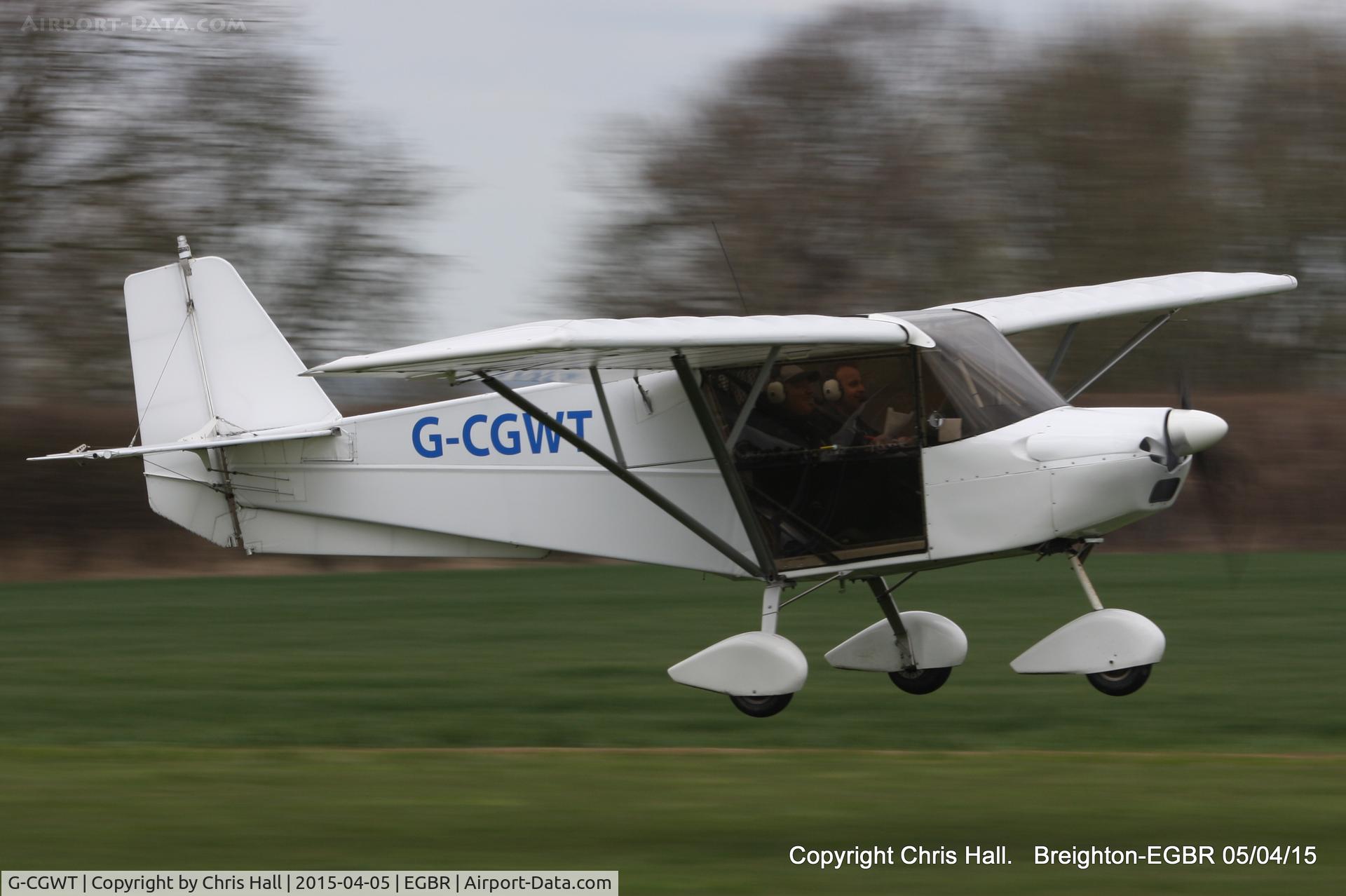 G-CGWT, 2008 Best Off SkyRanger Swift 912(1) C/N BMAA/HB/567, at the Easter Homebuilt Aircraft Fly-in