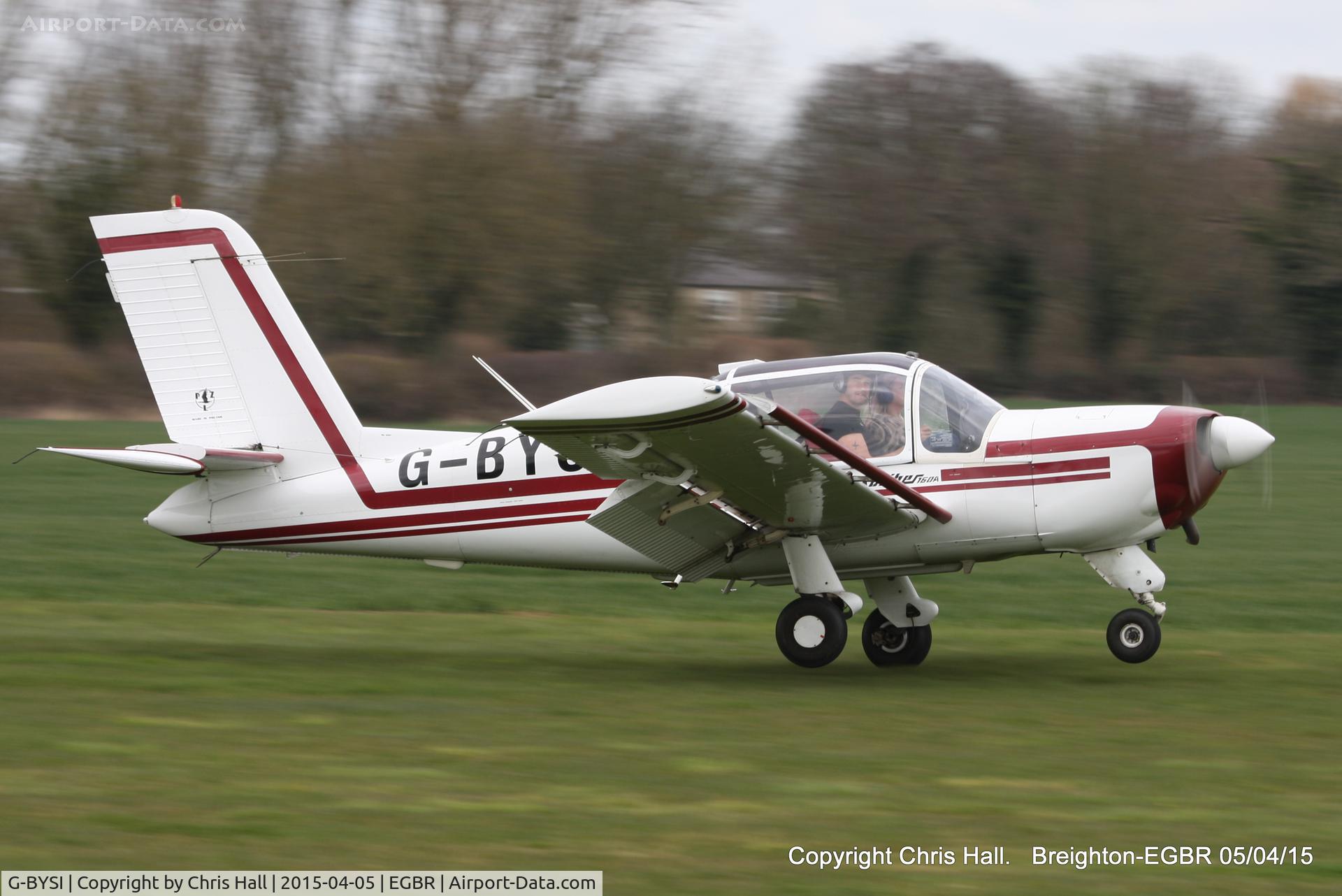 G-BYSI, 1999 PZL-Okecie PZL-110 Koliber 160A C/N 04990081, at the Easter Homebuilt Aircraft Fly-in