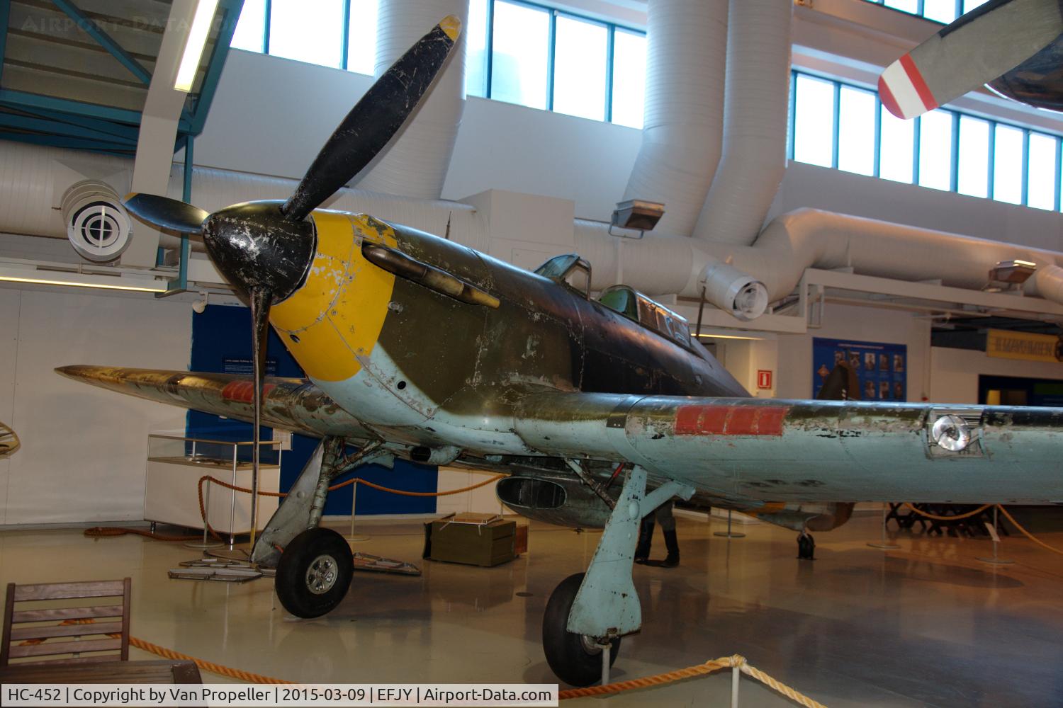 HC-452, Hawker Hurricane I C/N 41H/11096, Hawker Hurricane Mk.1 of the Finnish Air Force preserved in the Aviation Museum of Central Finland at Tikkakoski