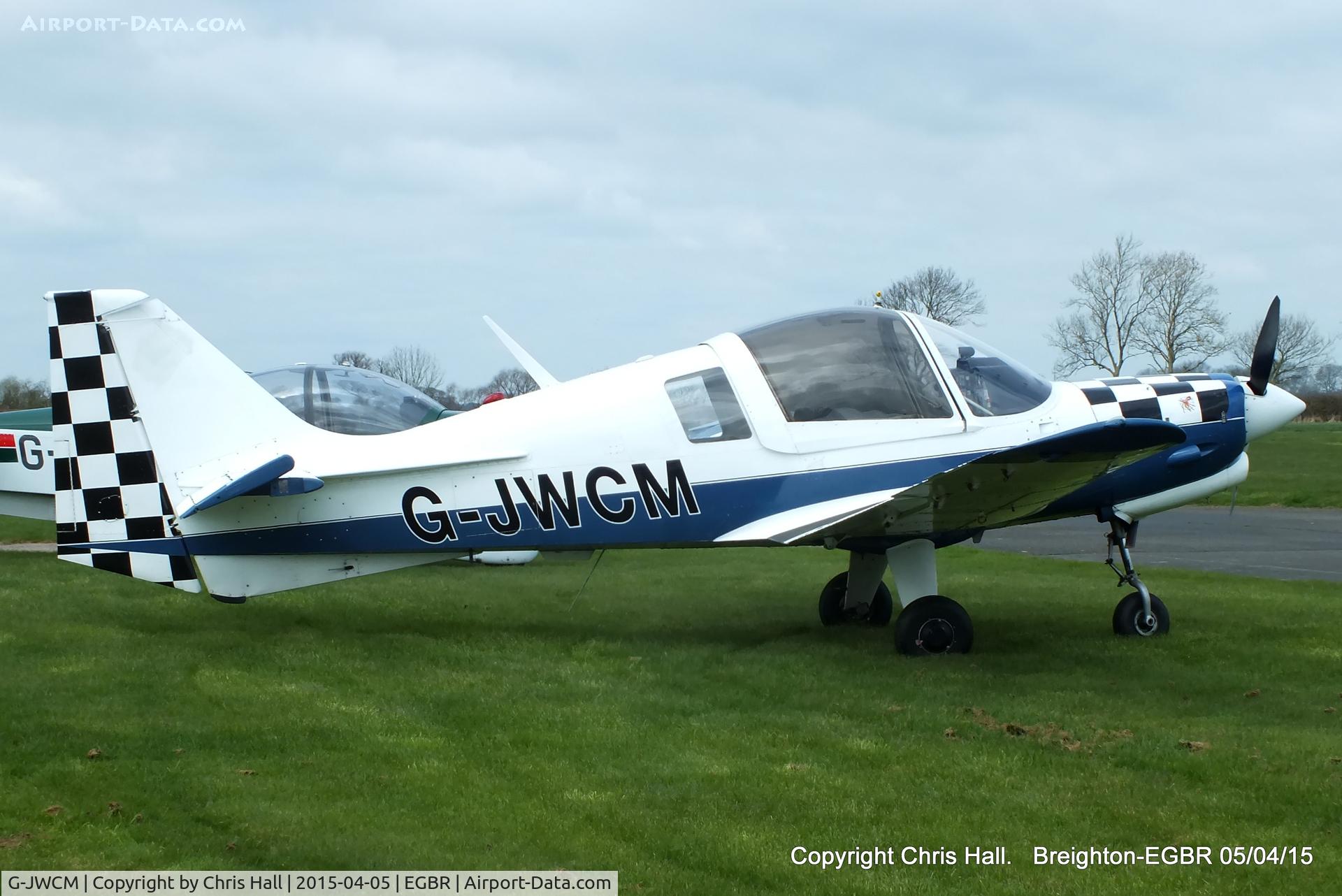G-JWCM, 1980 Scottish Aviation Bulldog Series 120 Model 1210 C/N BH120/408, at the Easter Homebuilt Aircraft Fly-in